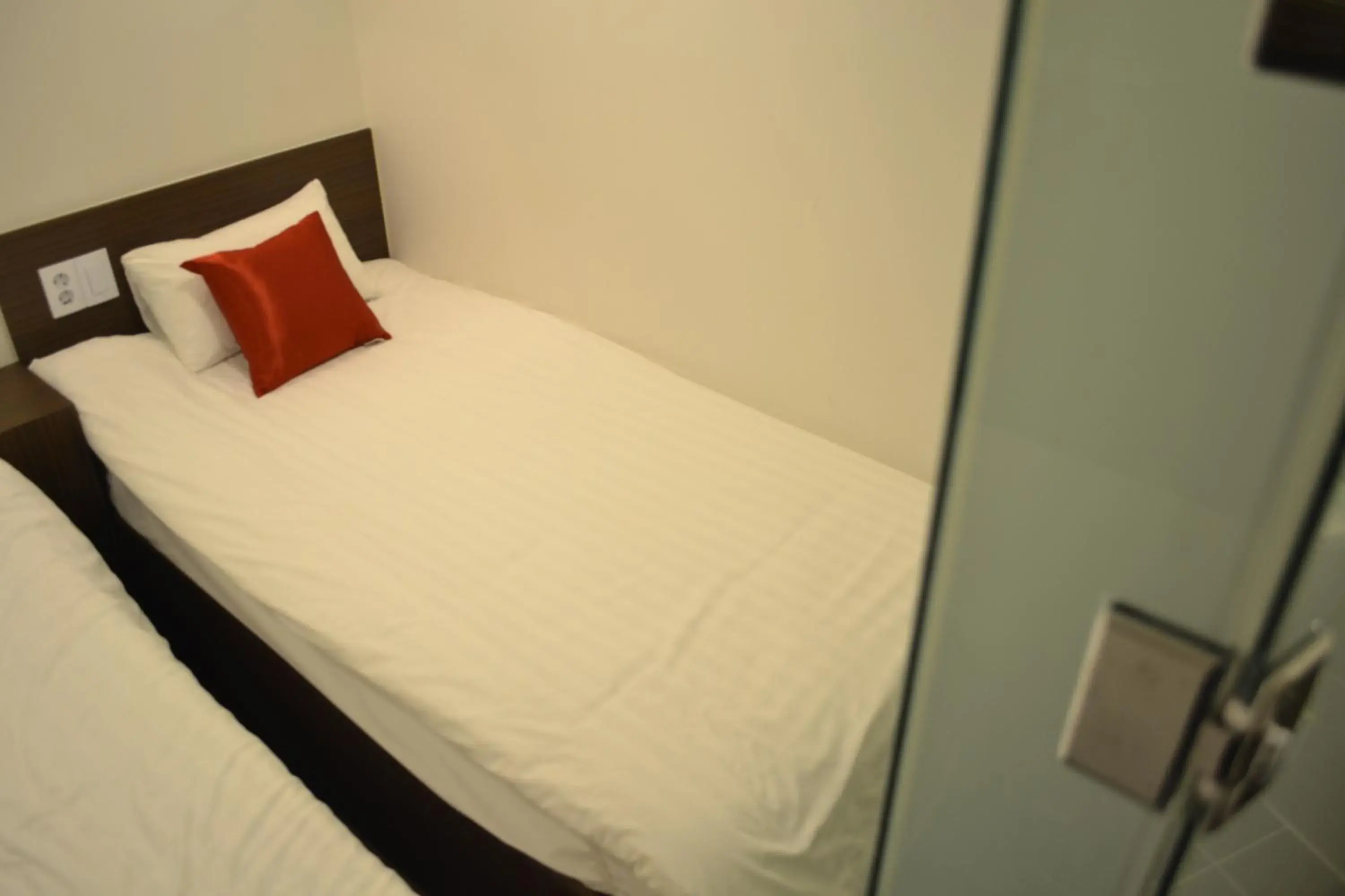 Decorative detail, Bed in Tripstay Myeongdong Decorative detail, Bed in Tripstay Myeongdong