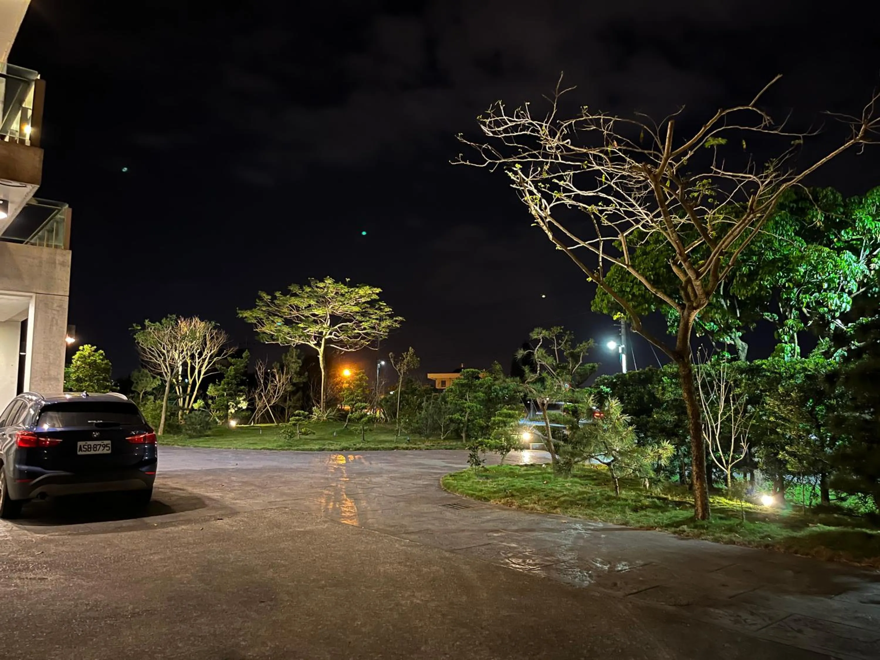 Parking in Colorful Fish Cottage