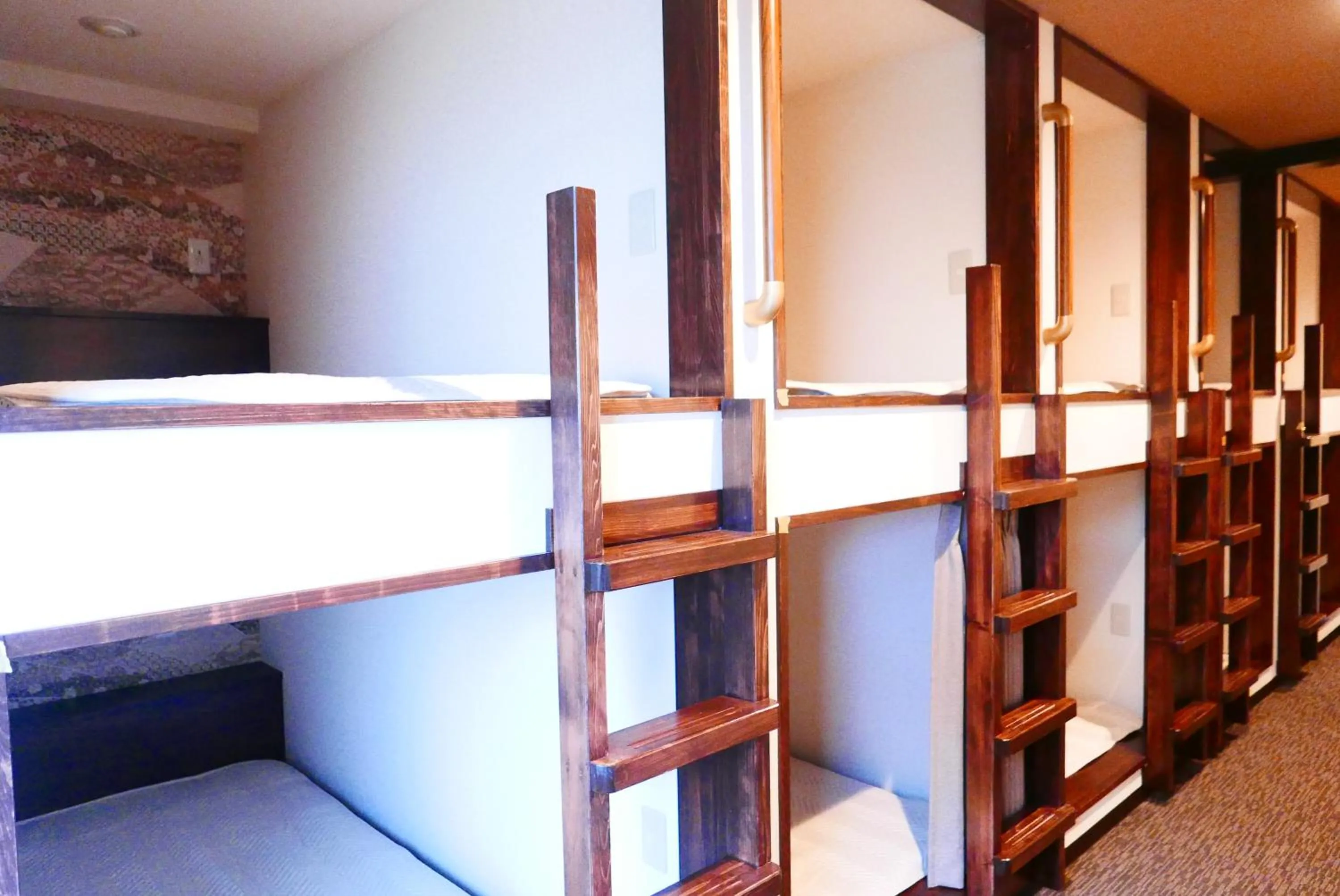 Photo of the whole room, Bed in K's House Fuji View - Travelers Hostel