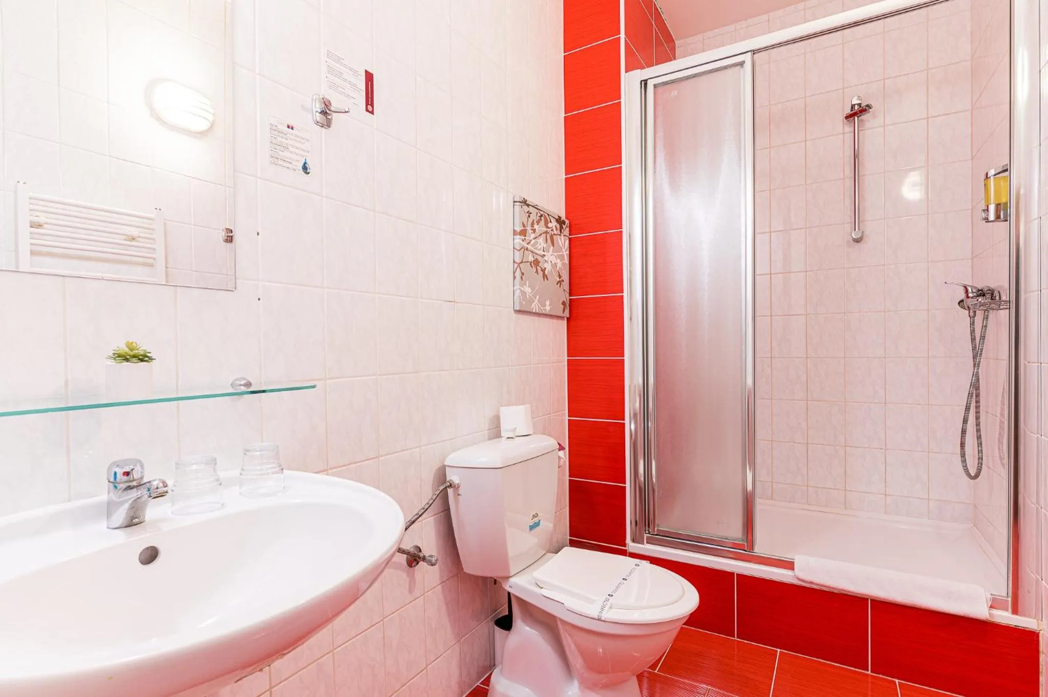 Shower in Nové Adalbertinum