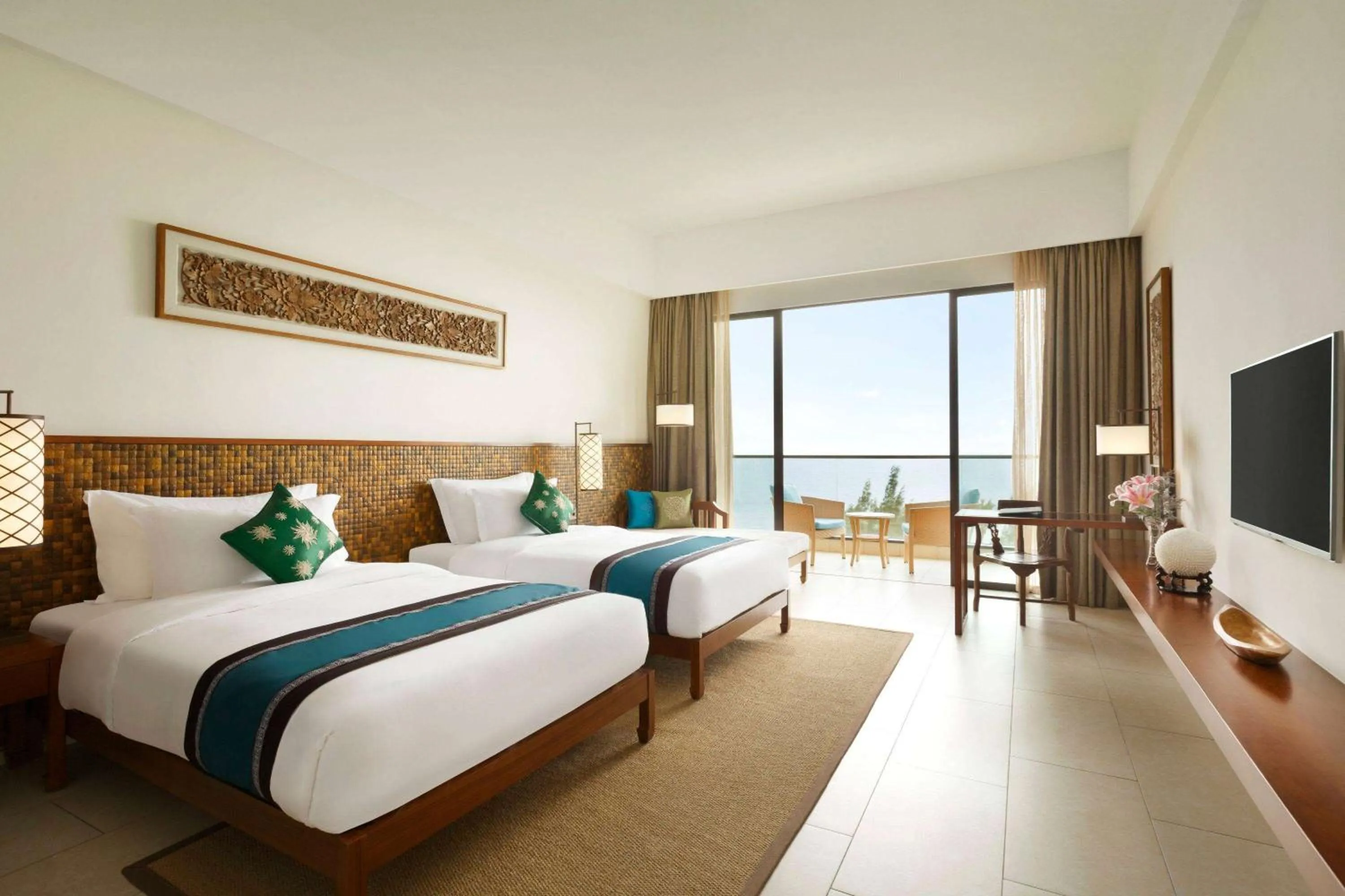 Photo of the whole room in Wyndham Maoming