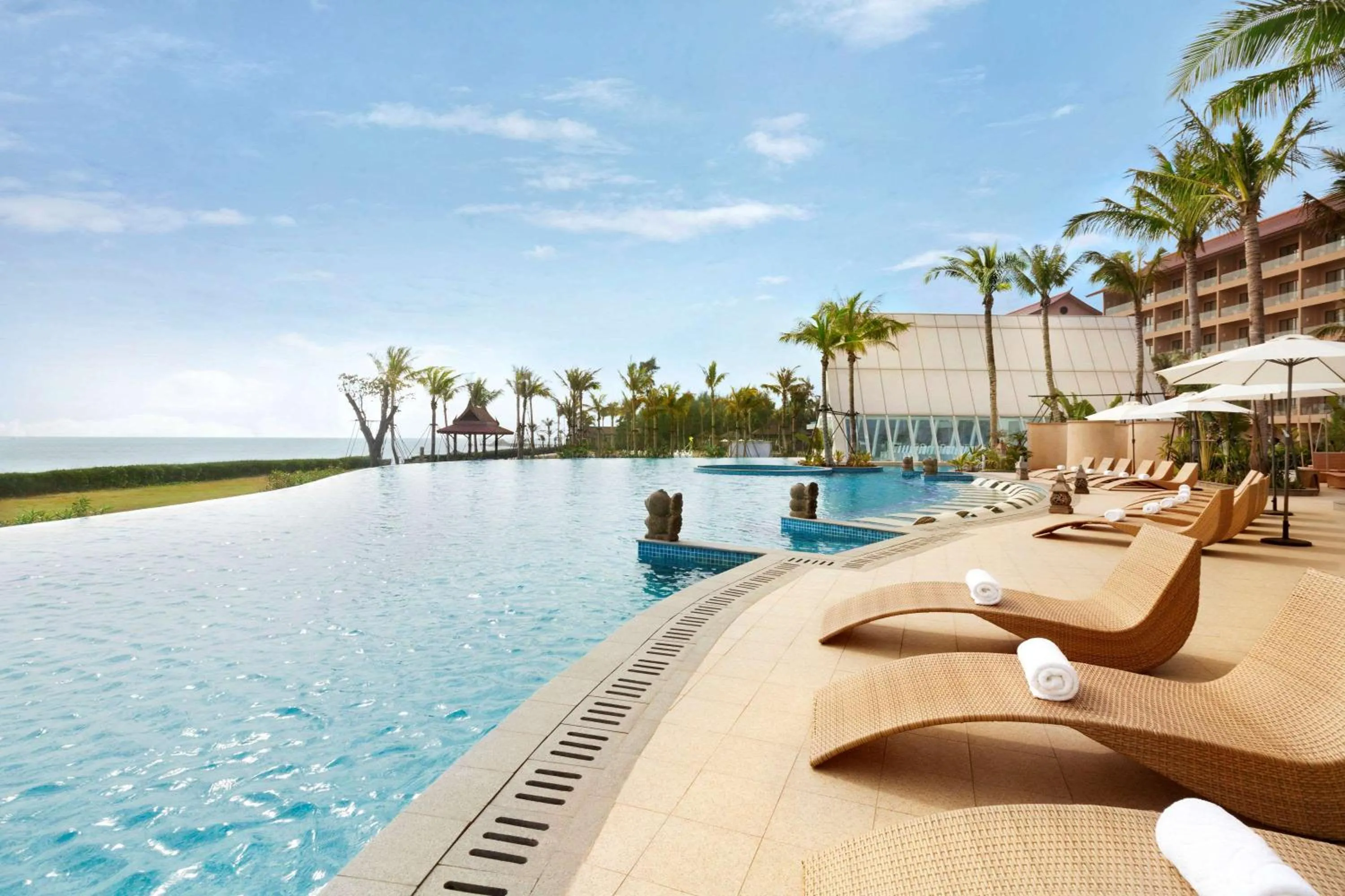 On site in Wyndham Maoming