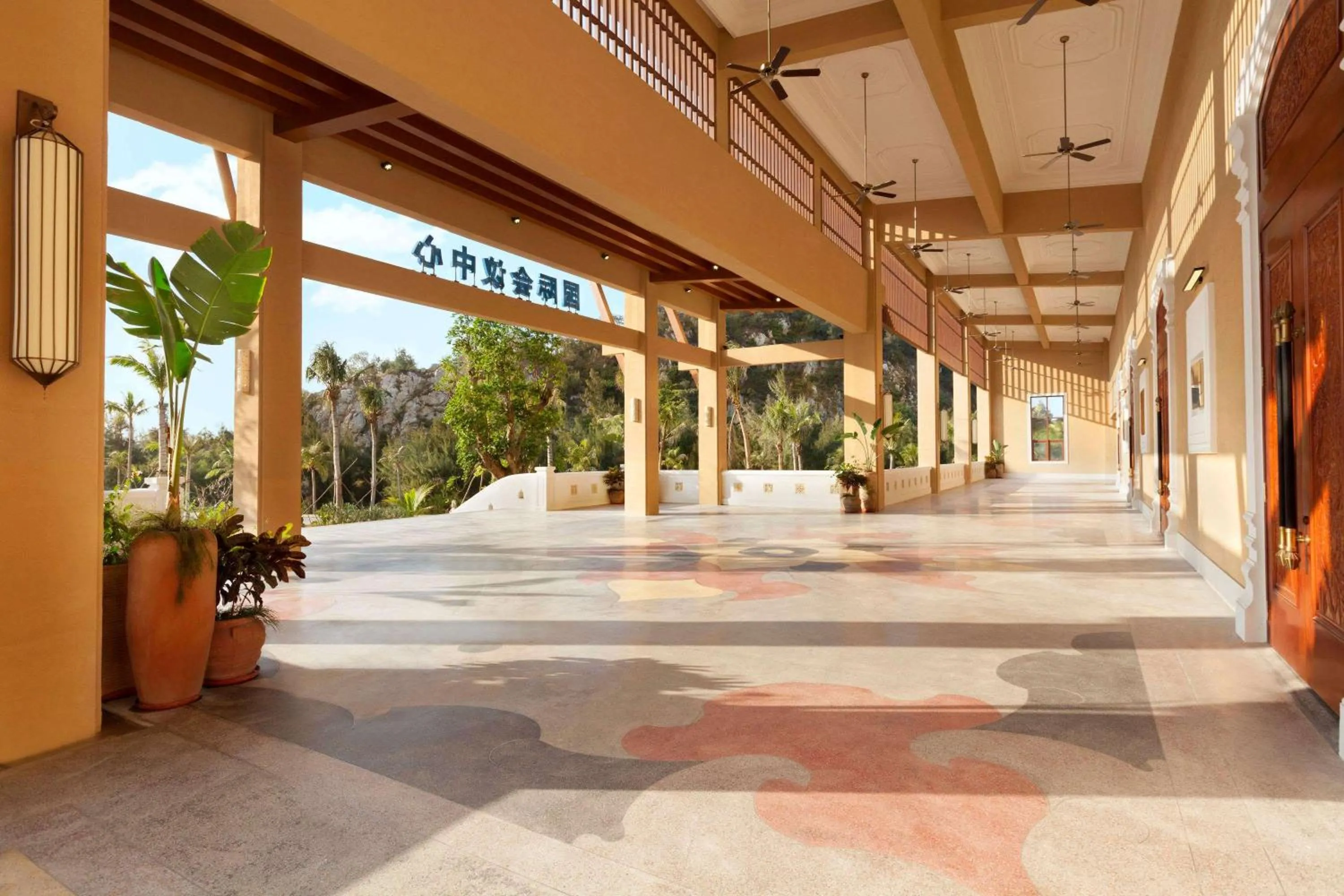 On site in Wyndham Maoming