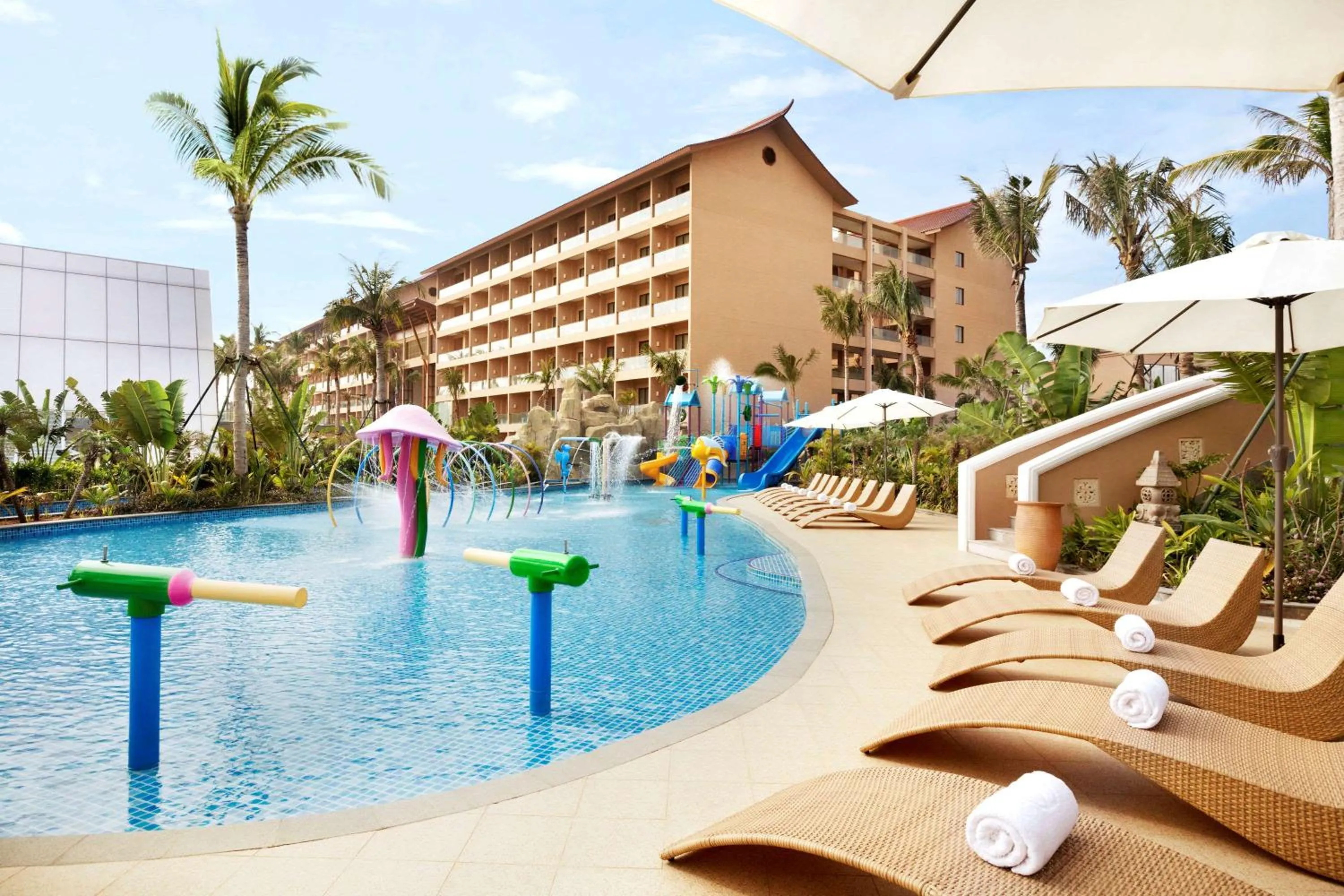 On site in Wyndham Maoming