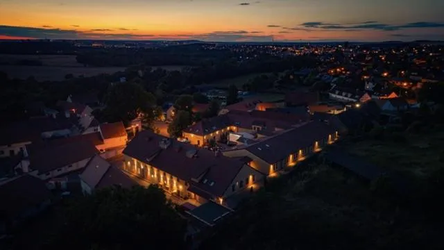 Landmark view in Hotel Purkmistr