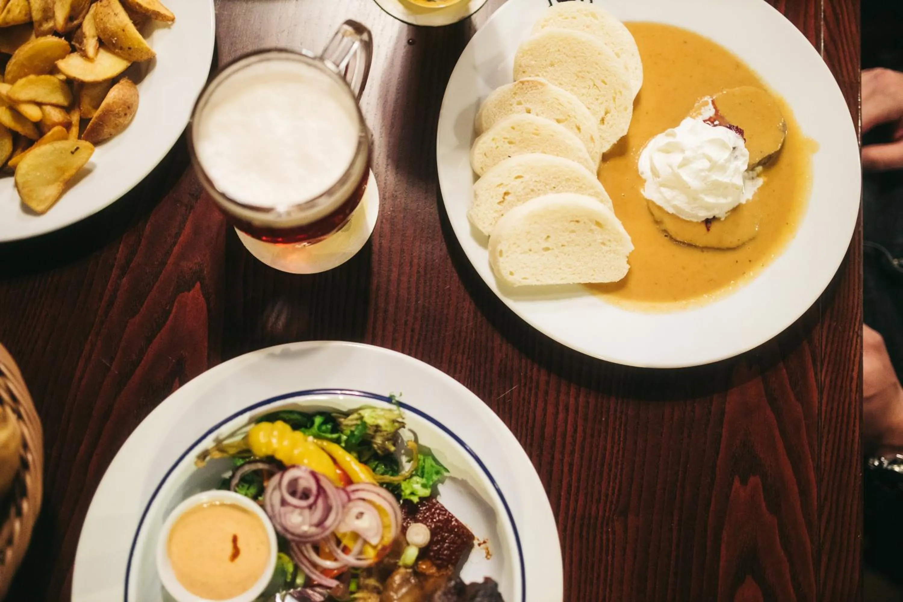 Food in Hotel Purkmistr