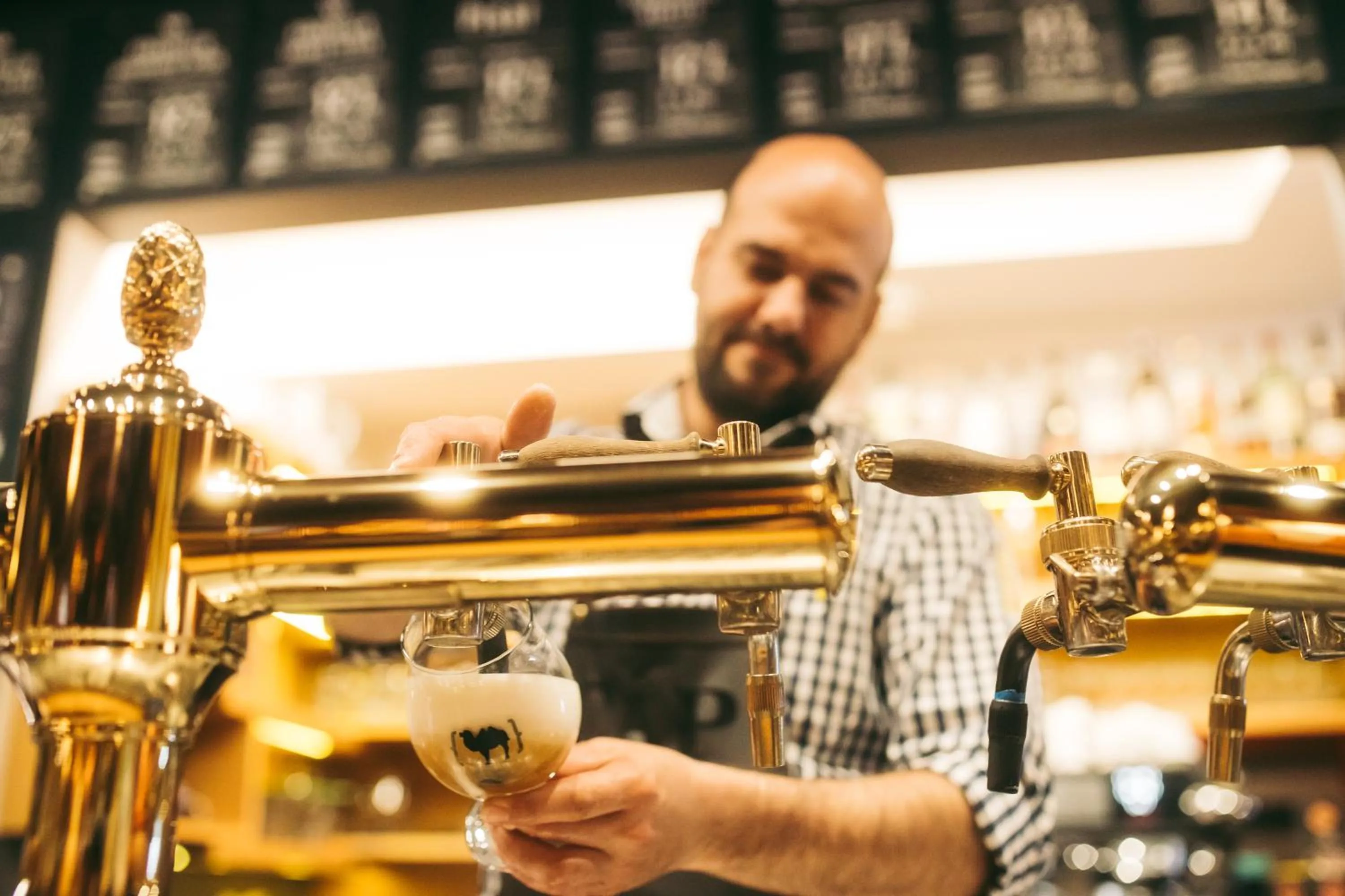 Drinks in Hotel Purkmistr