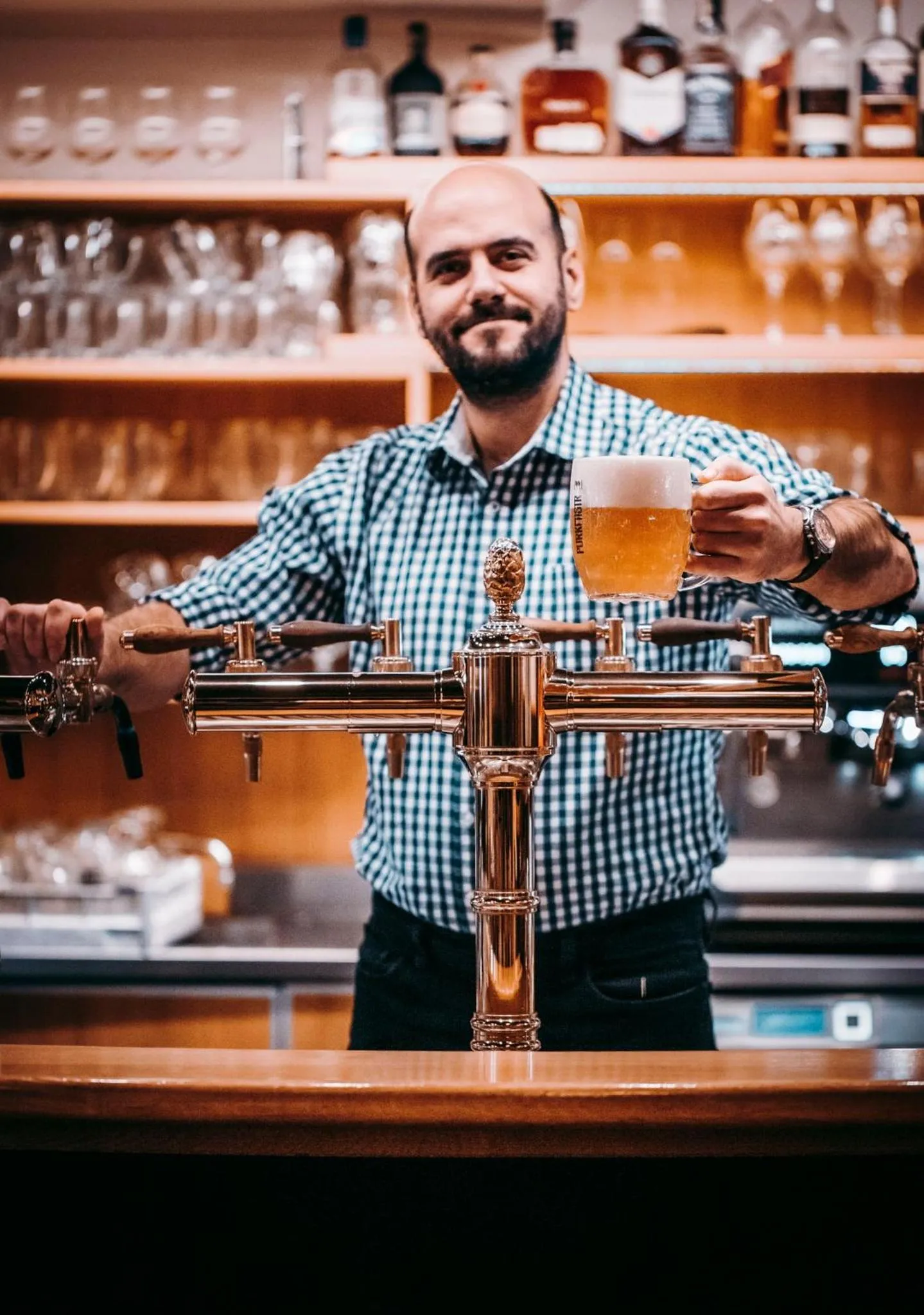 Drinks in Hotel Purkmistr