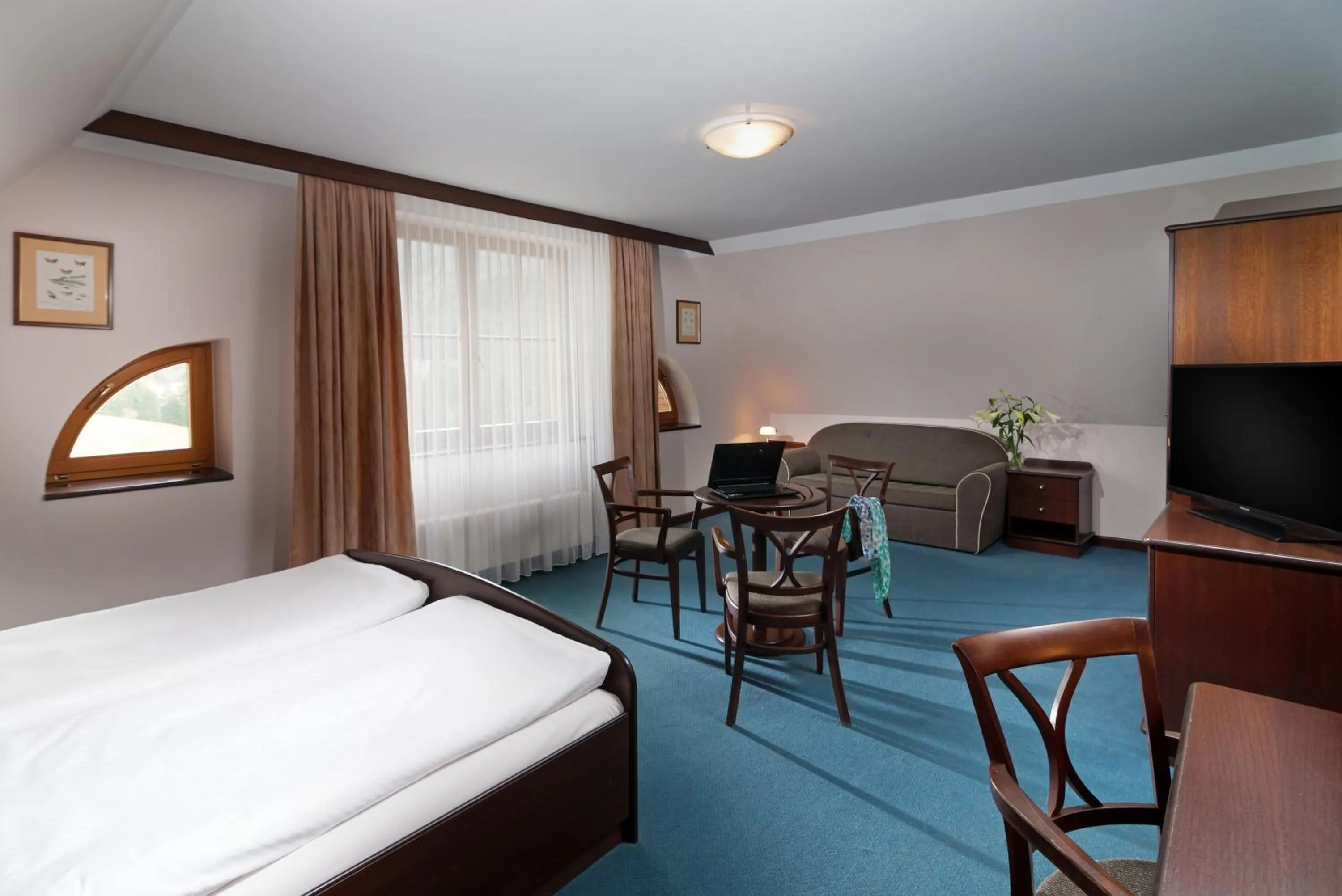 Photo of the whole room, Bed in Hotel Zátiší