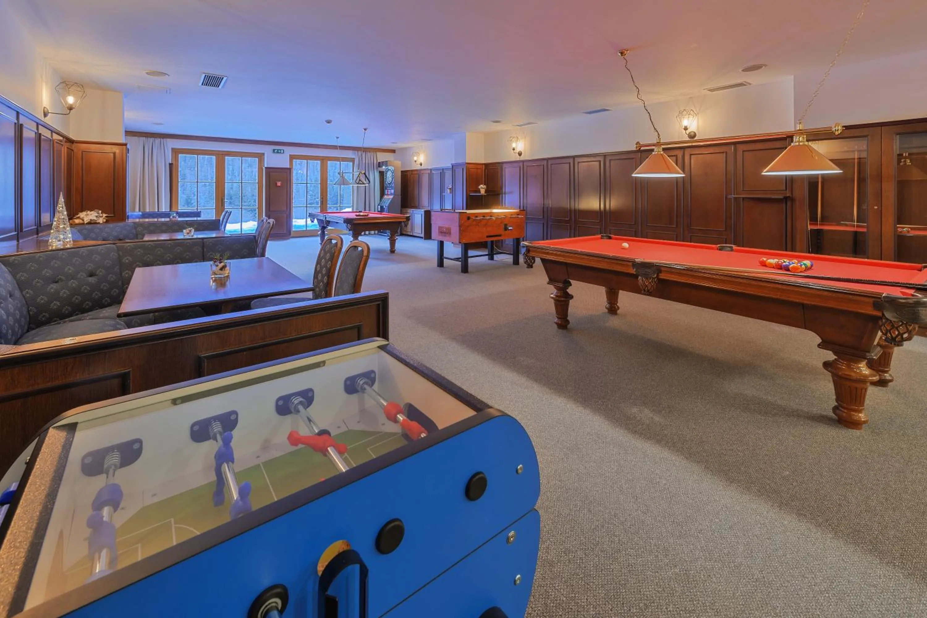 Game Room in Hotel Zátiší
