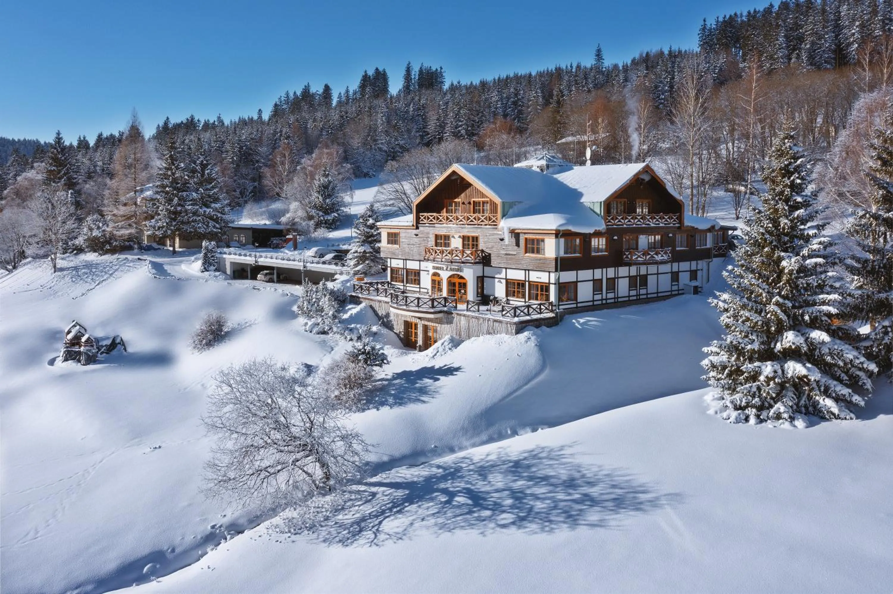 Property building in Hotel Zátiší