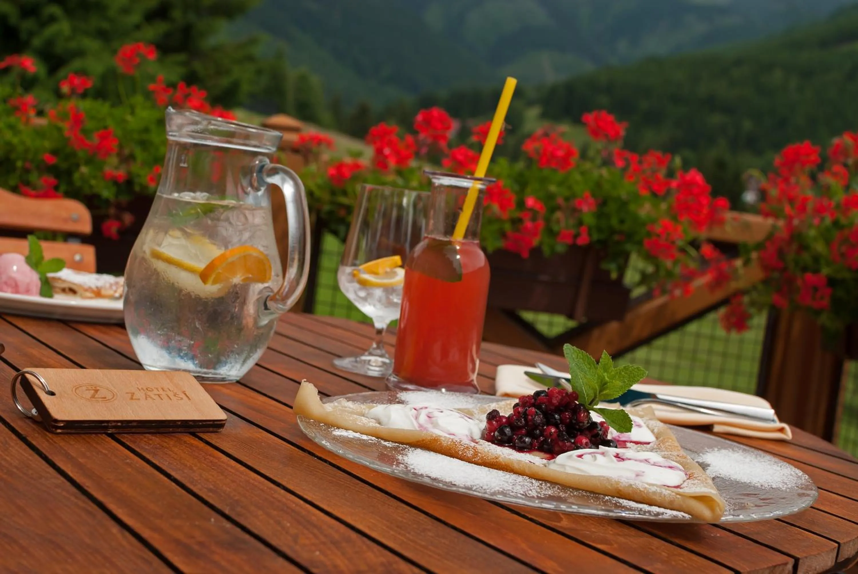 Balcony/Terrace in Hotel Zátiší