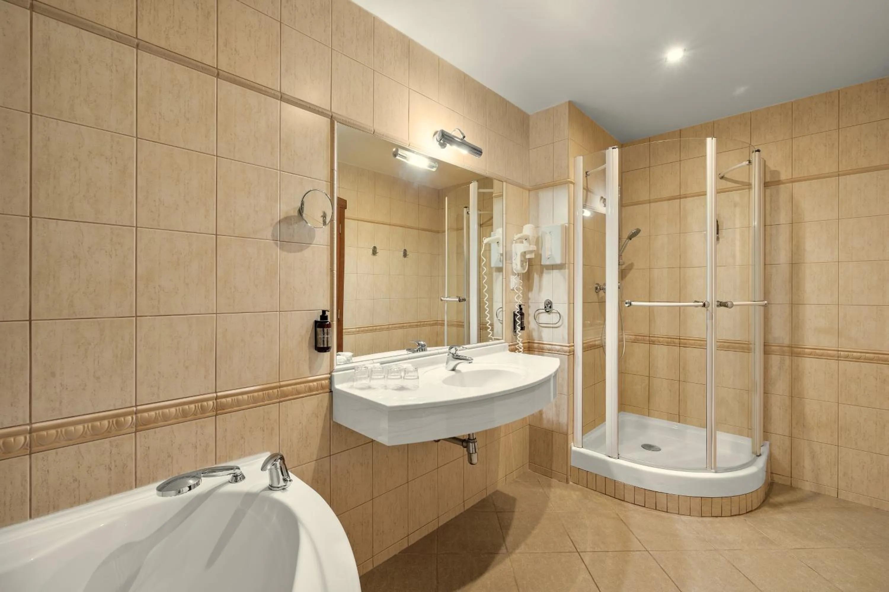 Bathroom in Wellness Hotel Windsor