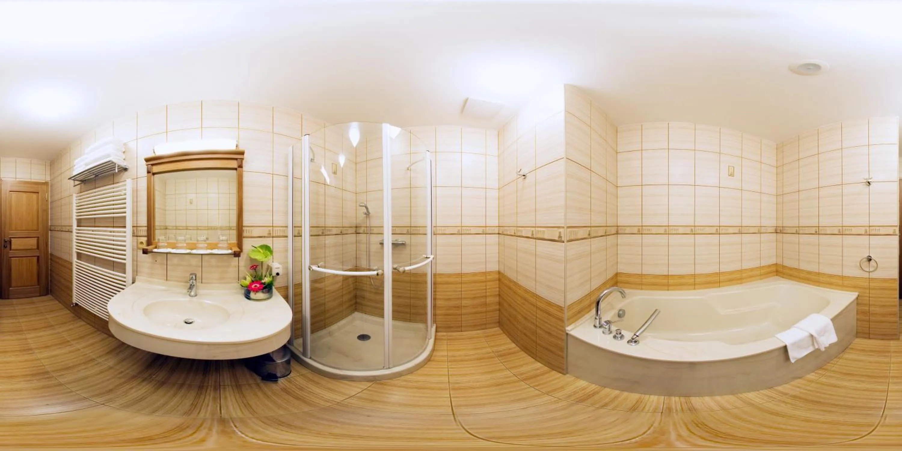 Bathroom in Wellness Hotel Windsor