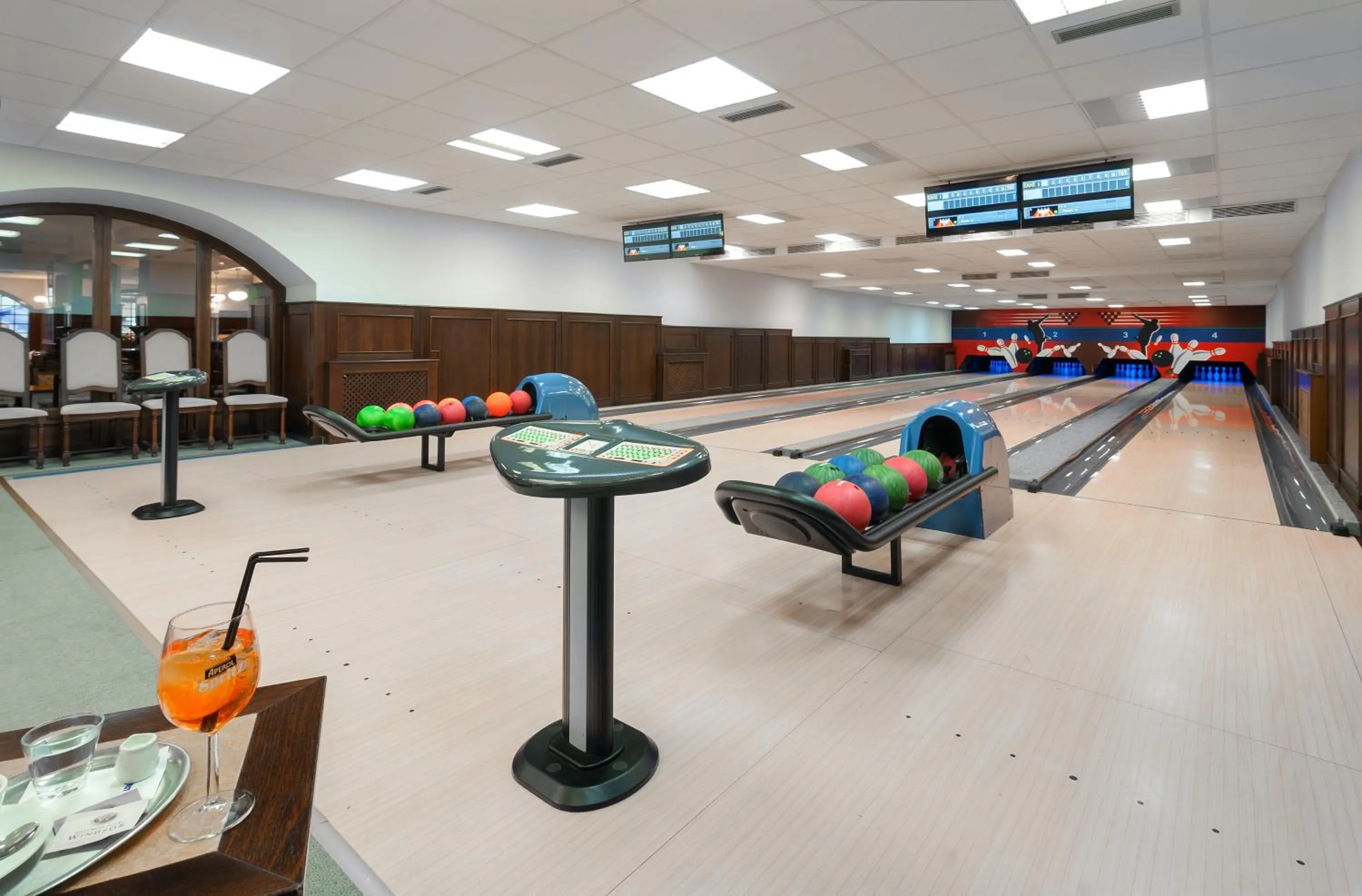 Bowling in Wellness Hotel Windsor
