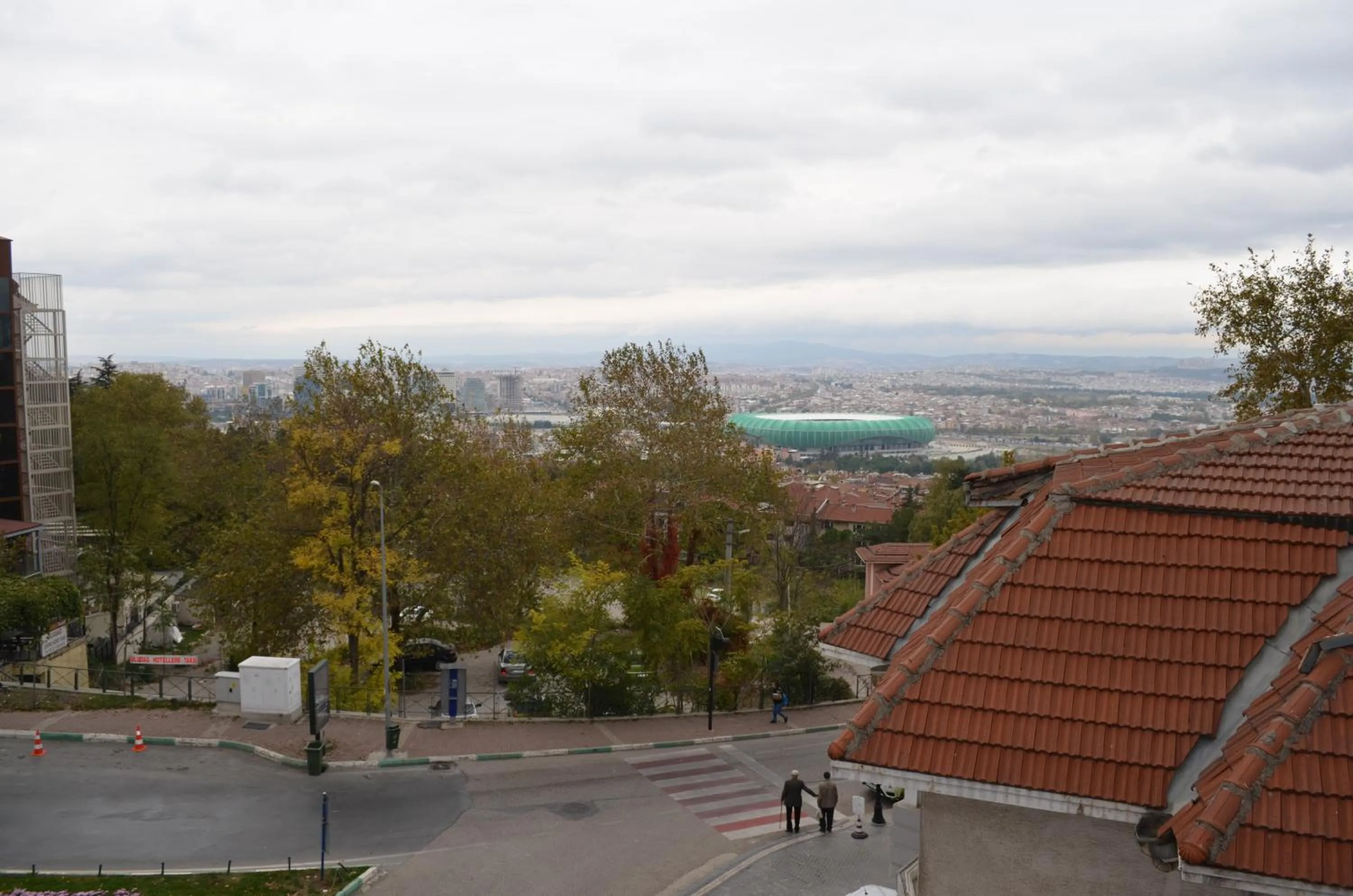 City view in Atlas Otel