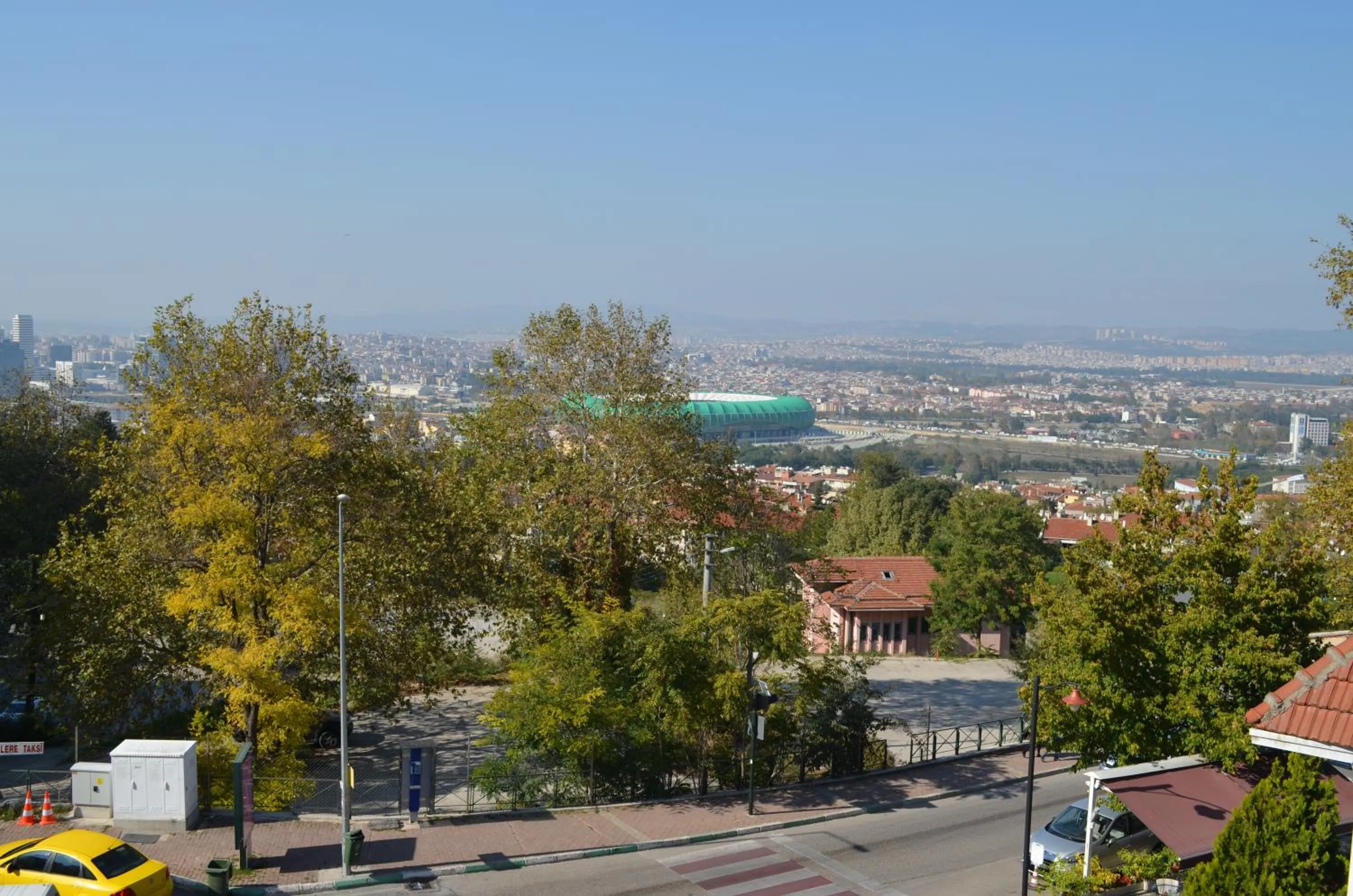 City view in Atlas Otel