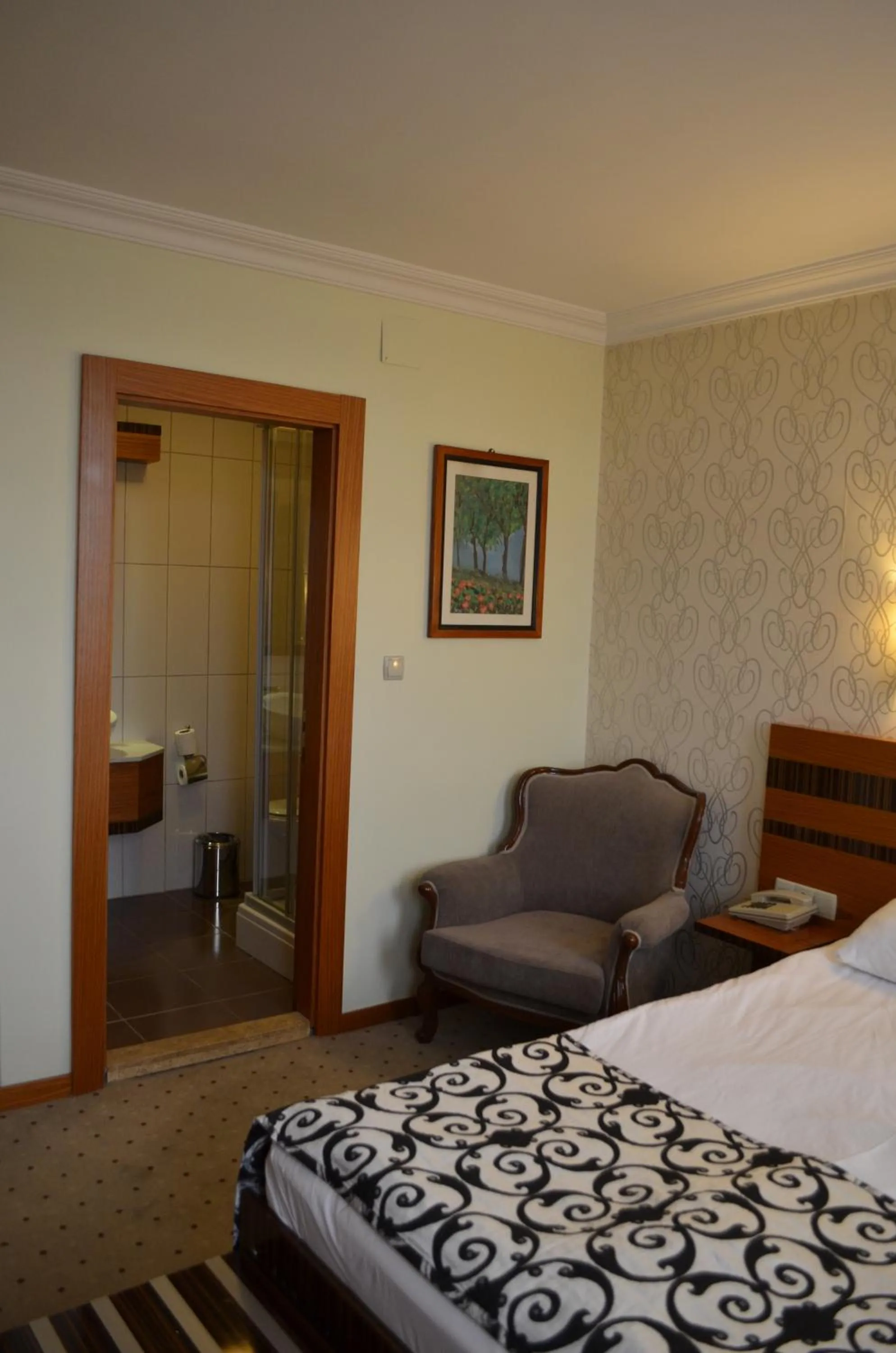 Bedroom, Bed in Atlas Otel
