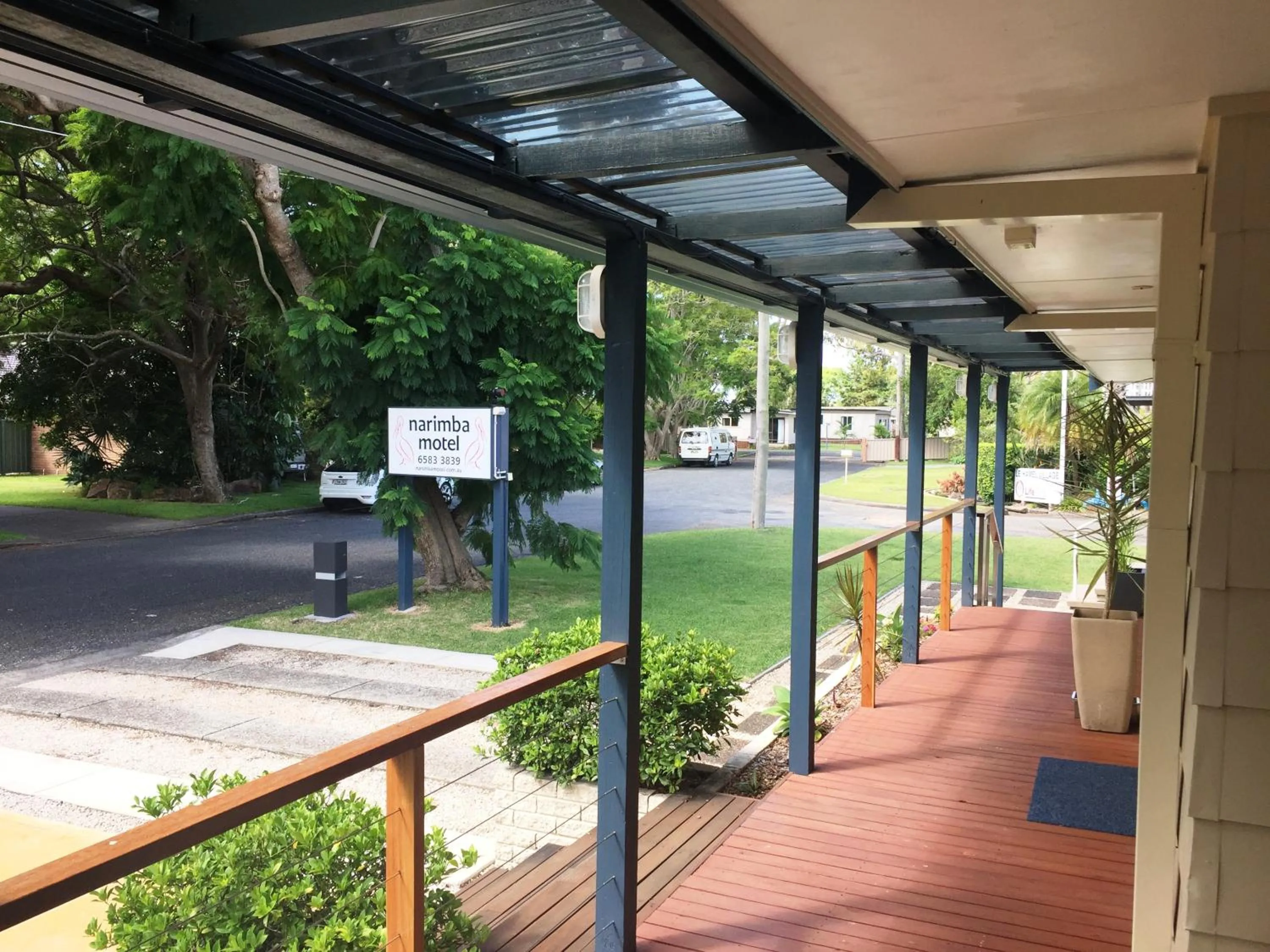 Balcony/Terrace in Narimba Motel