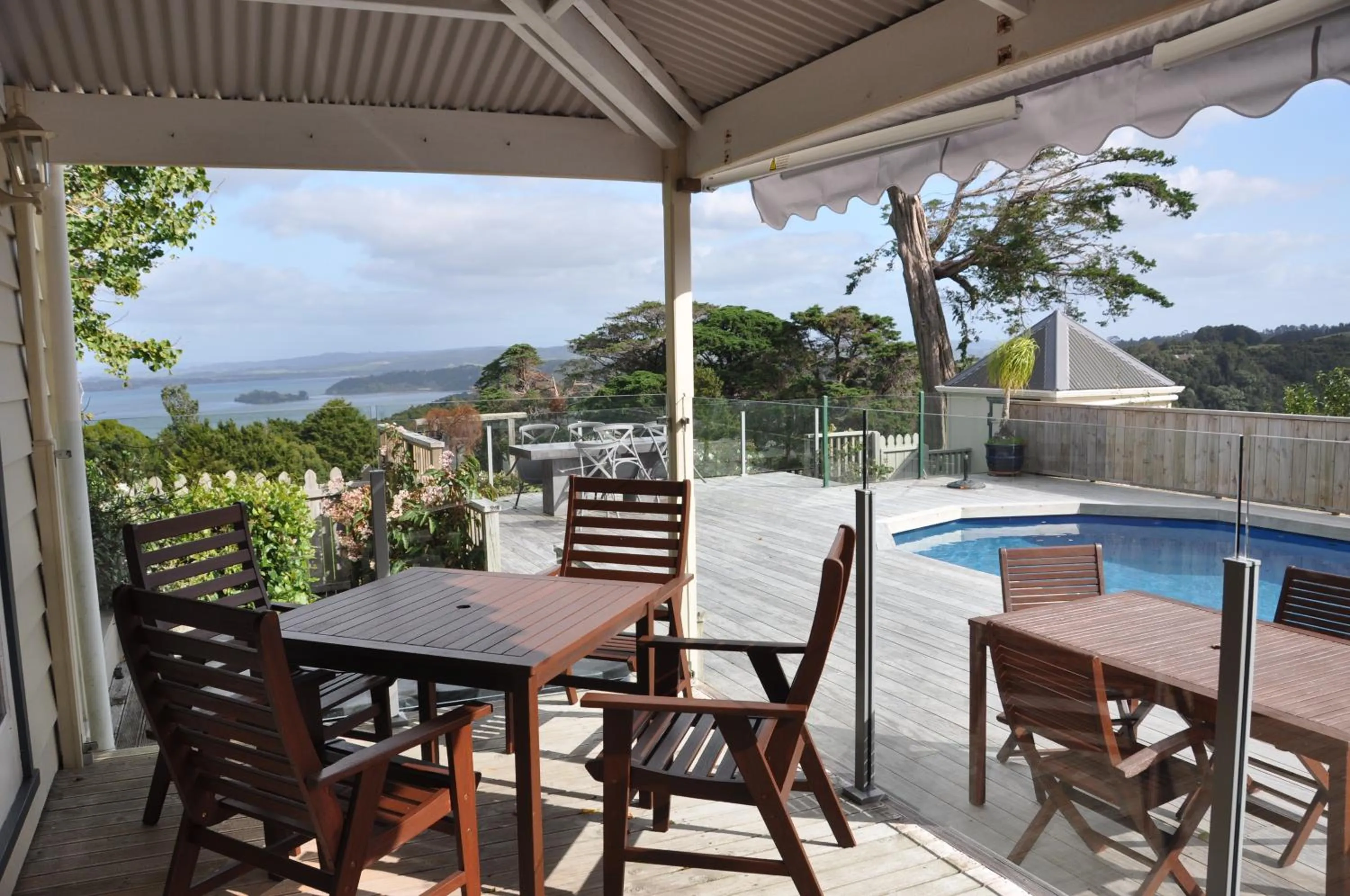 Swimming pool in Kauri Villas
