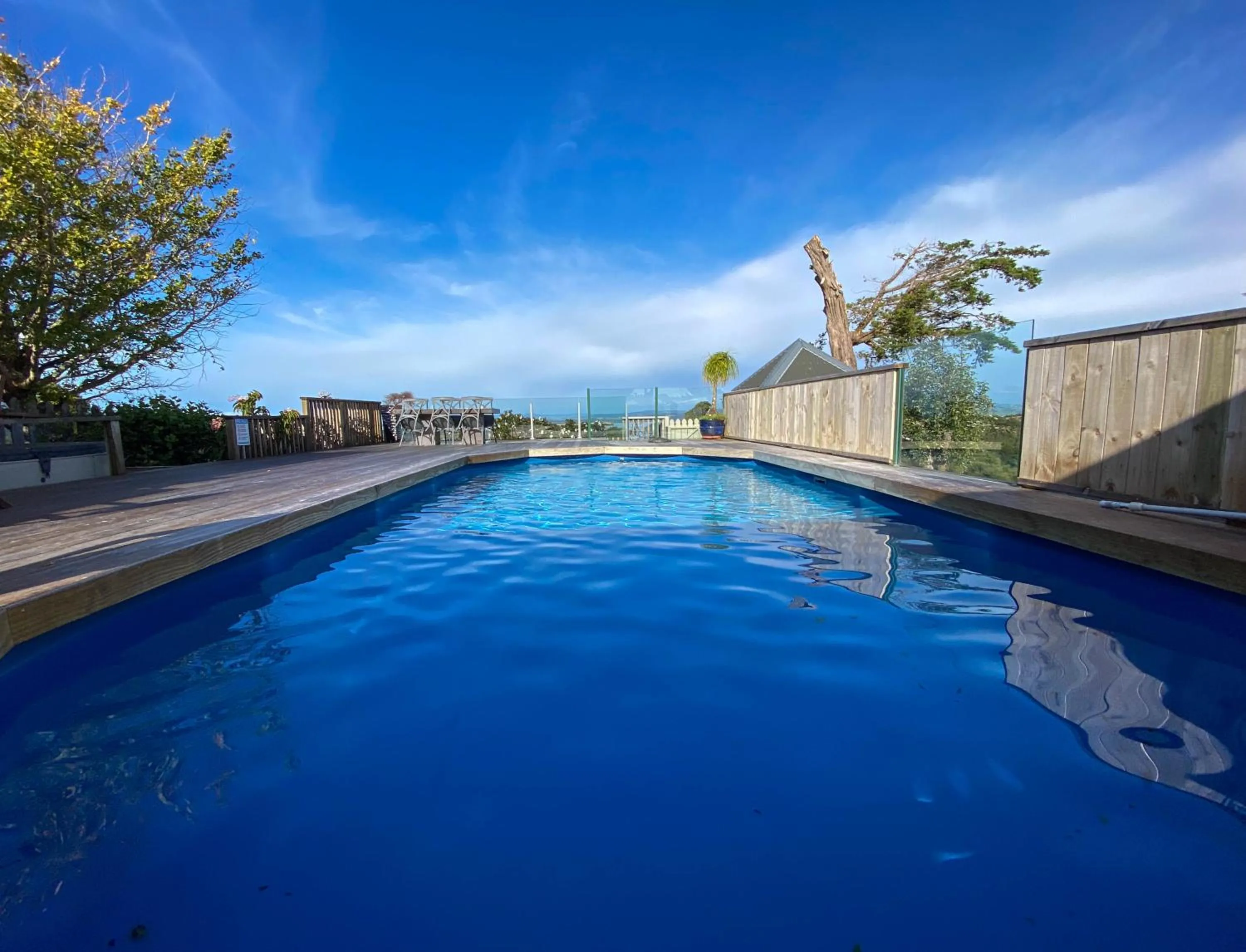 Swimming pool in Kauri Villas