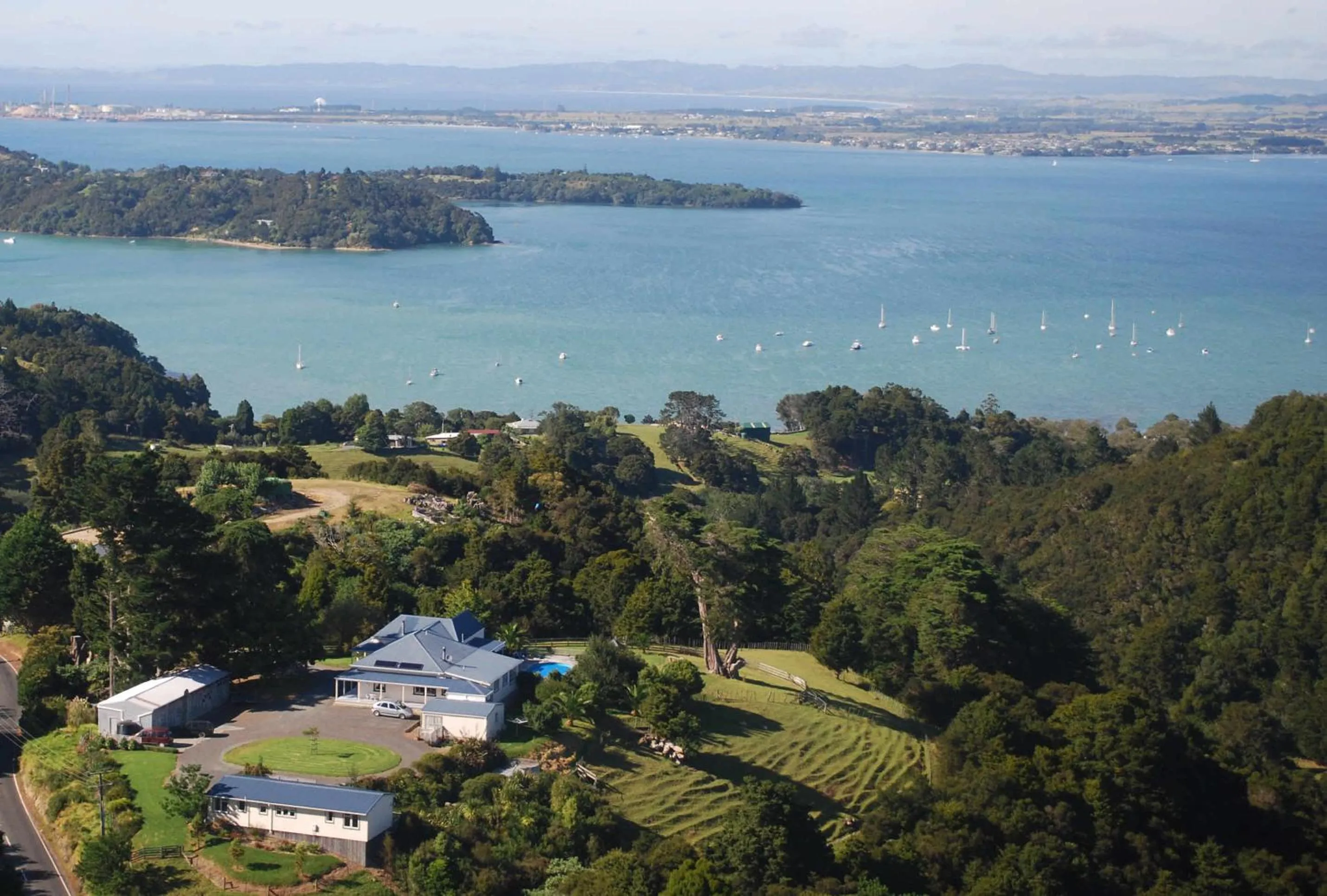 Natural landscape in Kauri Villas