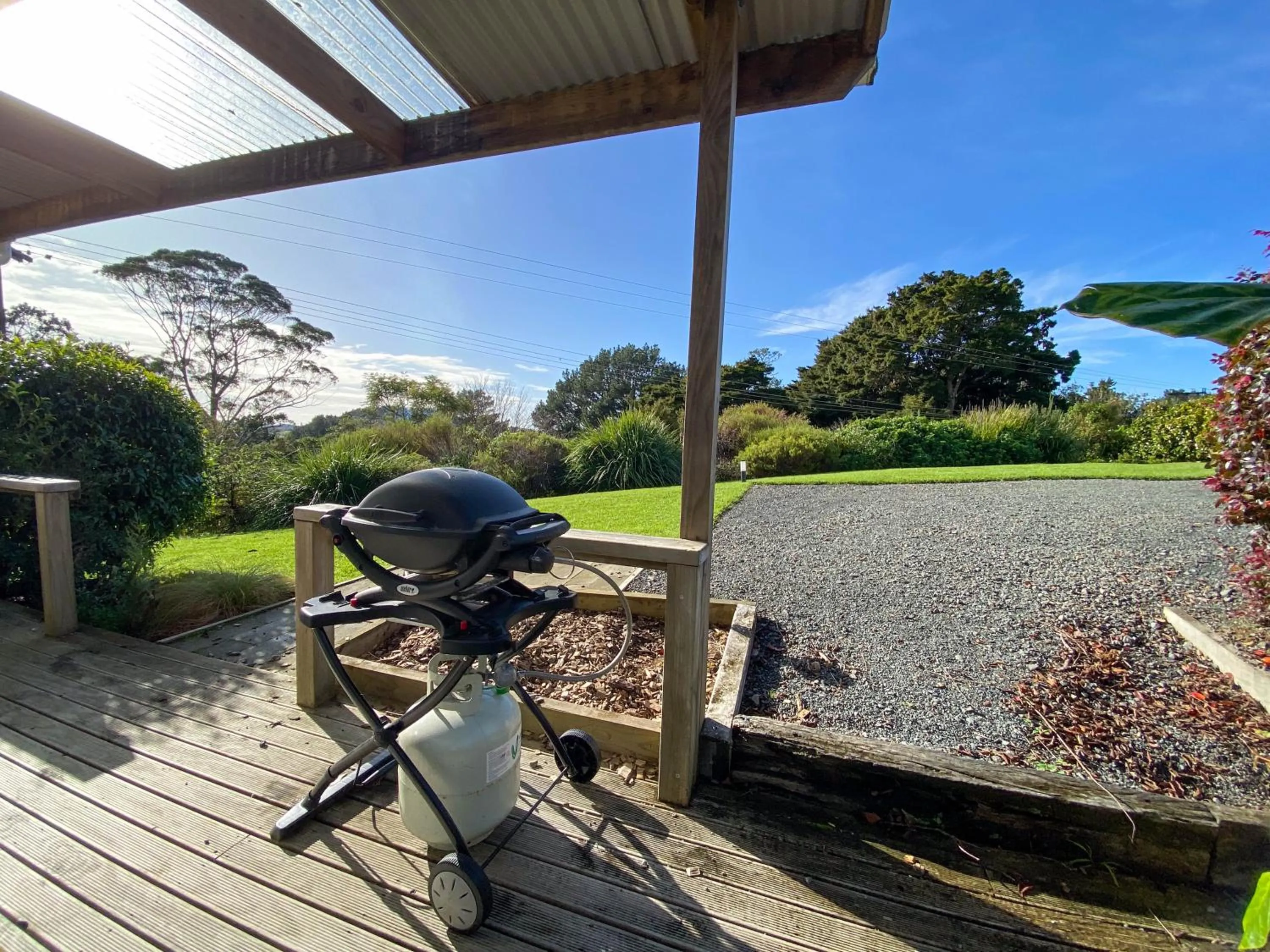 Patio in Kauri Villas