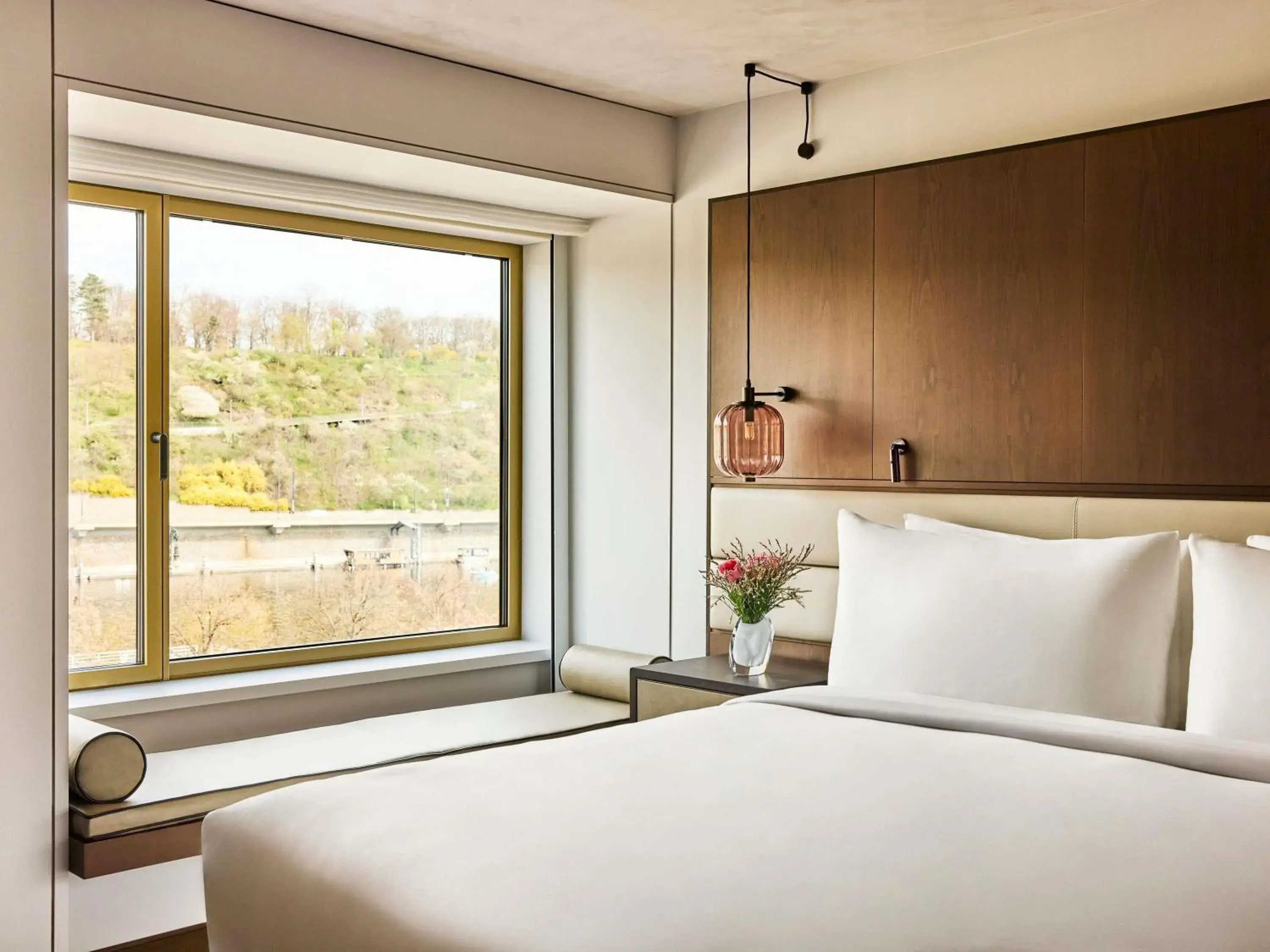 Bedroom, Bed in Fairmont Golden Prague Bedroom, Bed in Fairmont Golden Prague