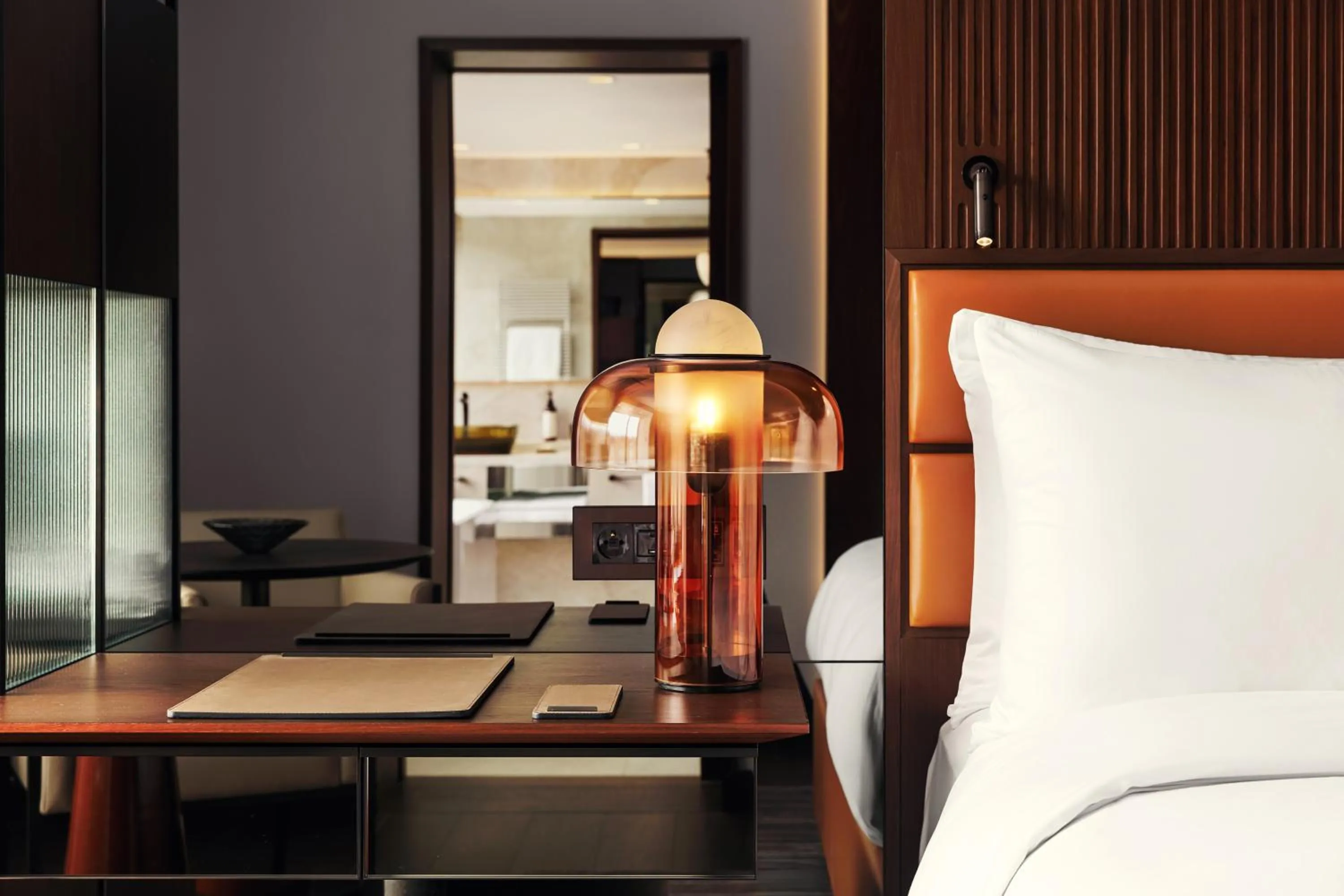 Bedroom, Bed in Fairmont Golden Prague