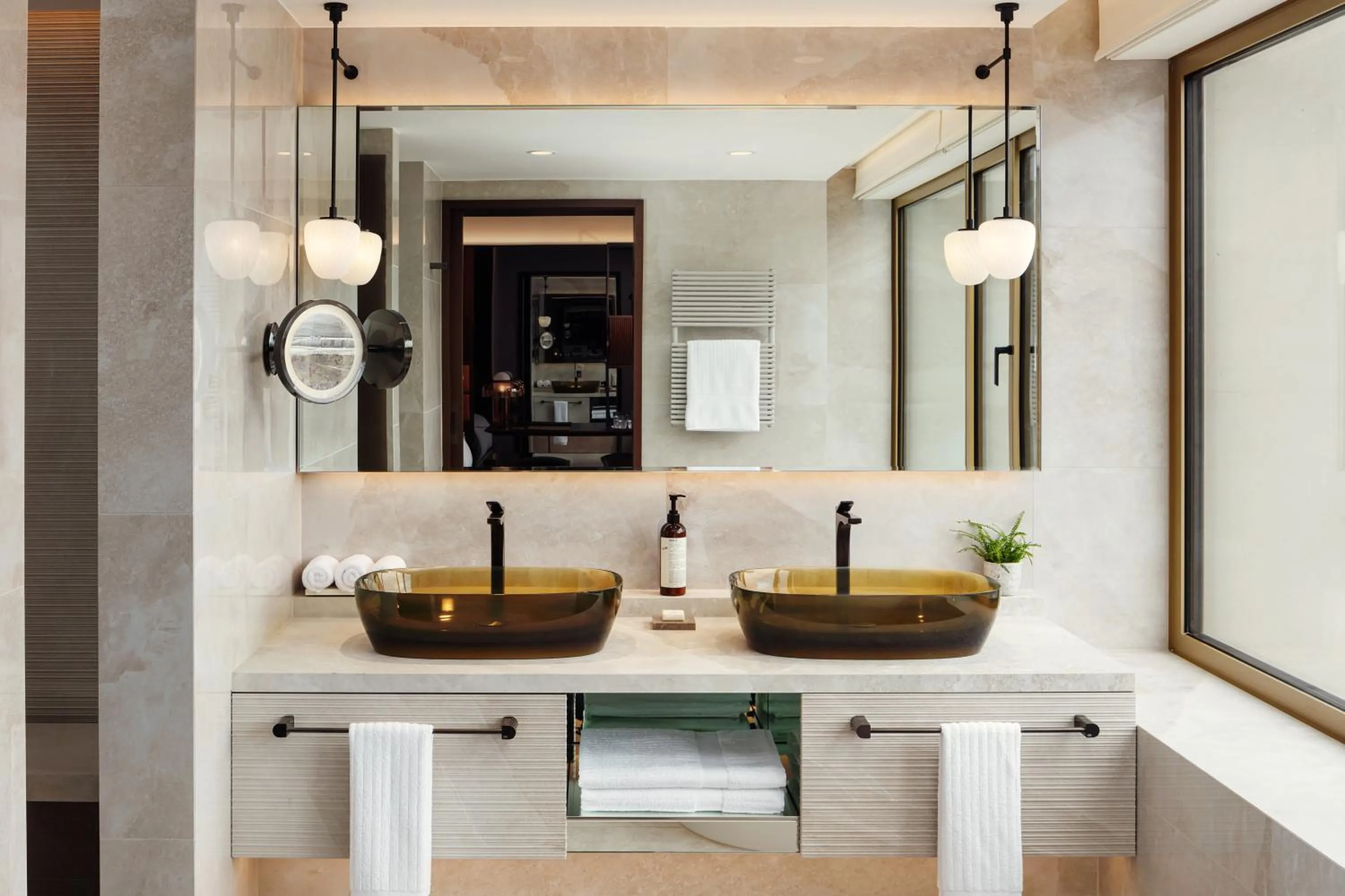 Bathroom in Fairmont Golden Prague