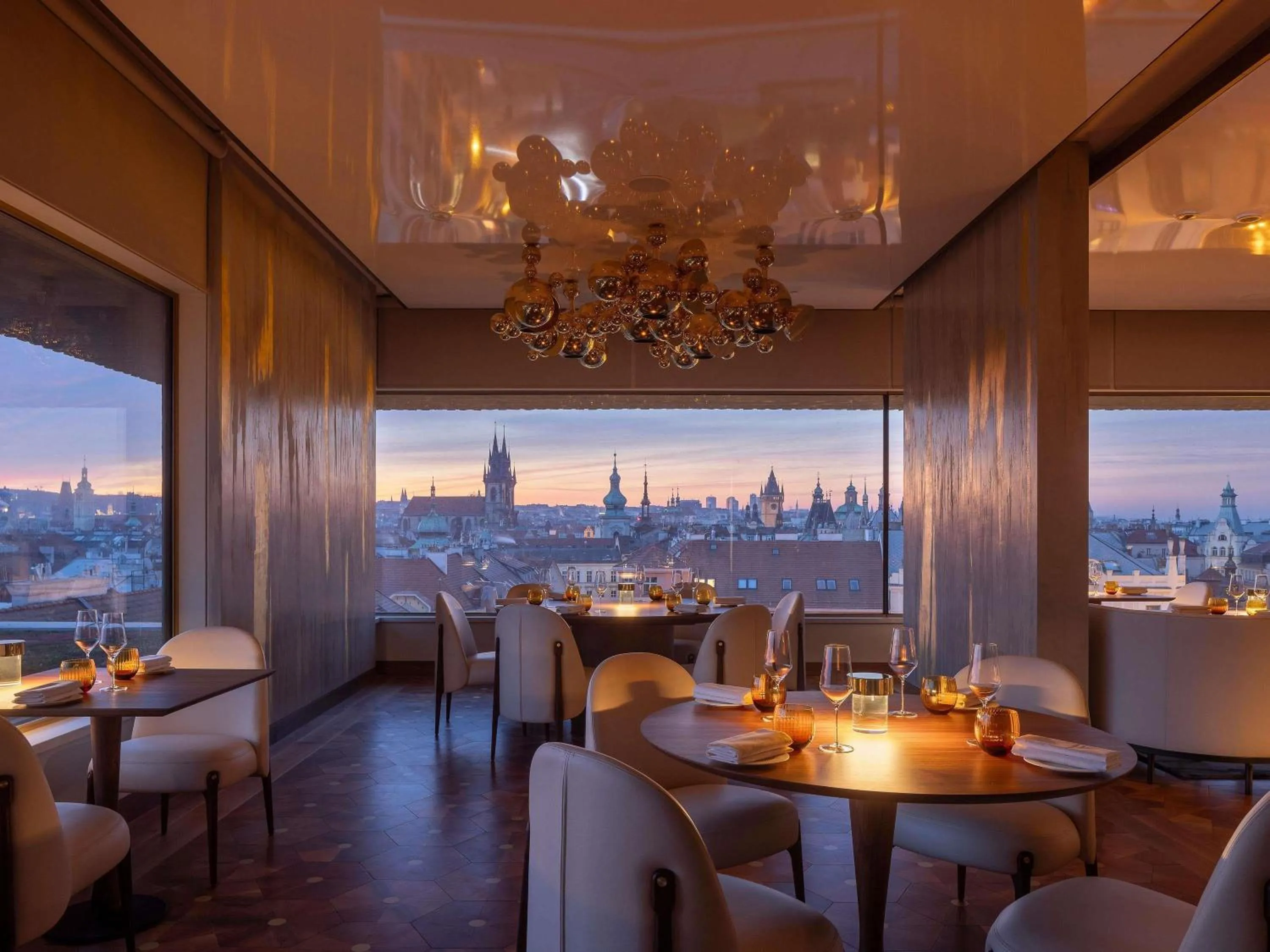 Restaurant/places to eat in Fairmont Golden Prague