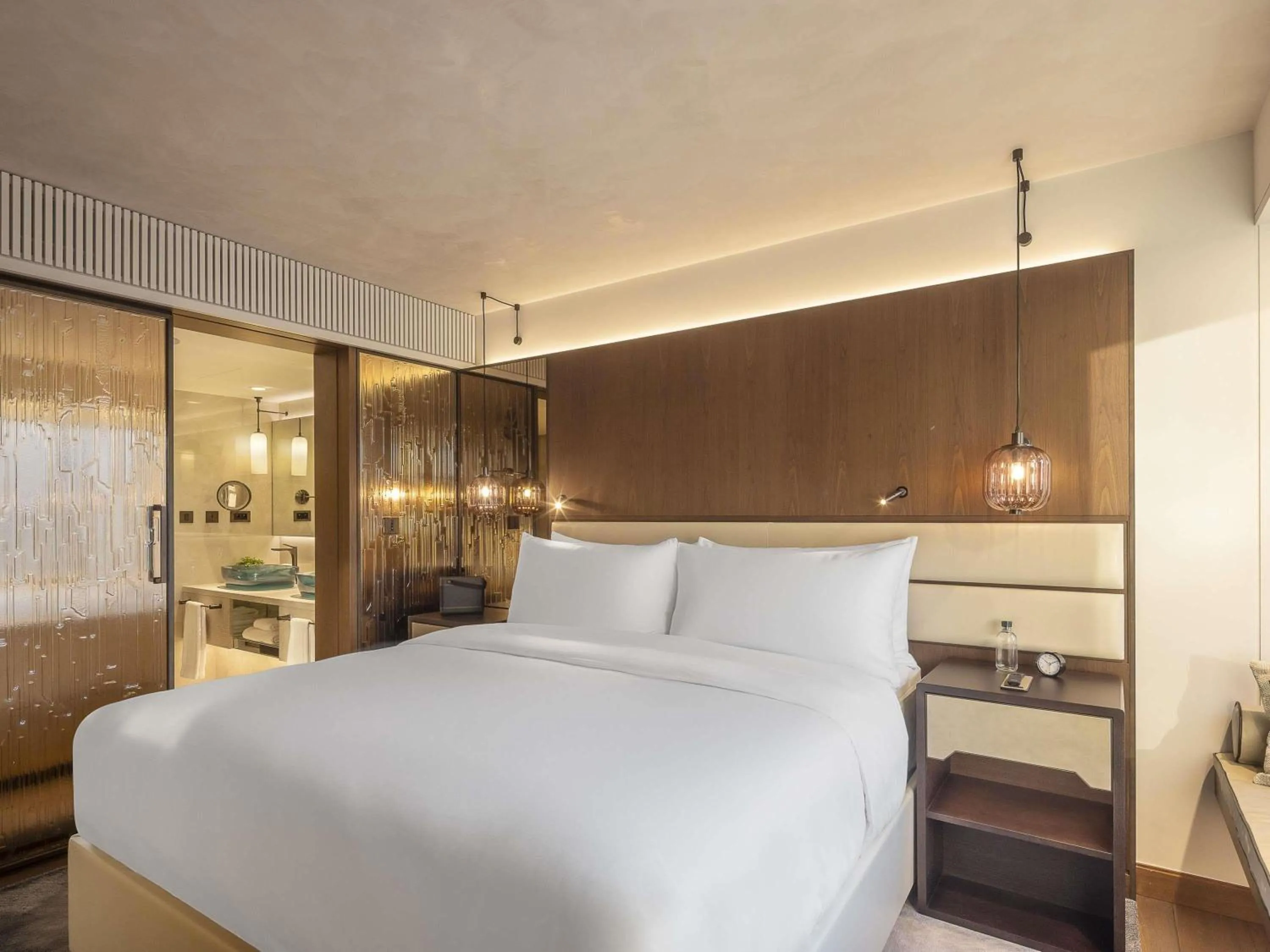 Bedroom, Bed in Fairmont Golden Prague