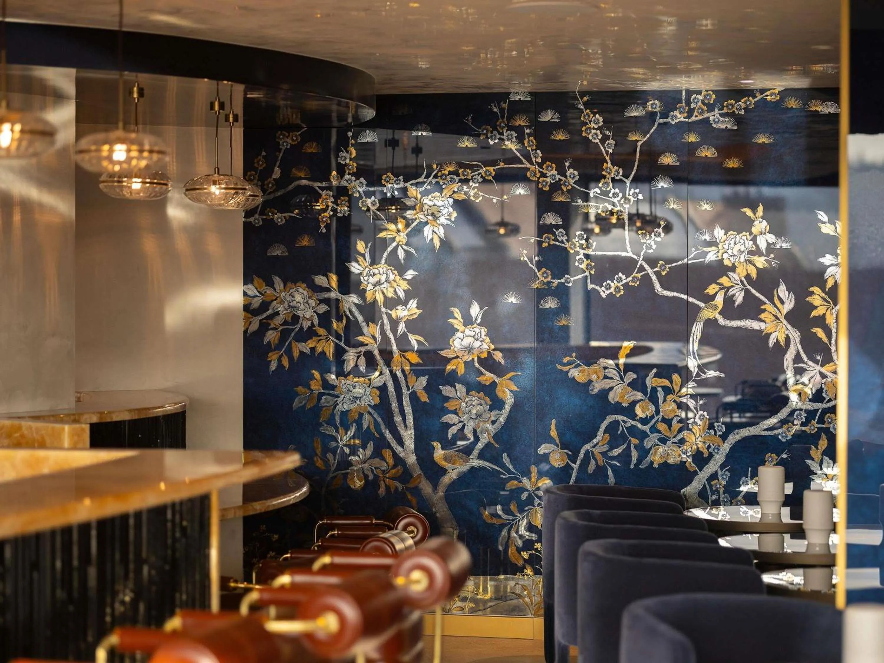 Lounge or bar in Fairmont Golden Prague