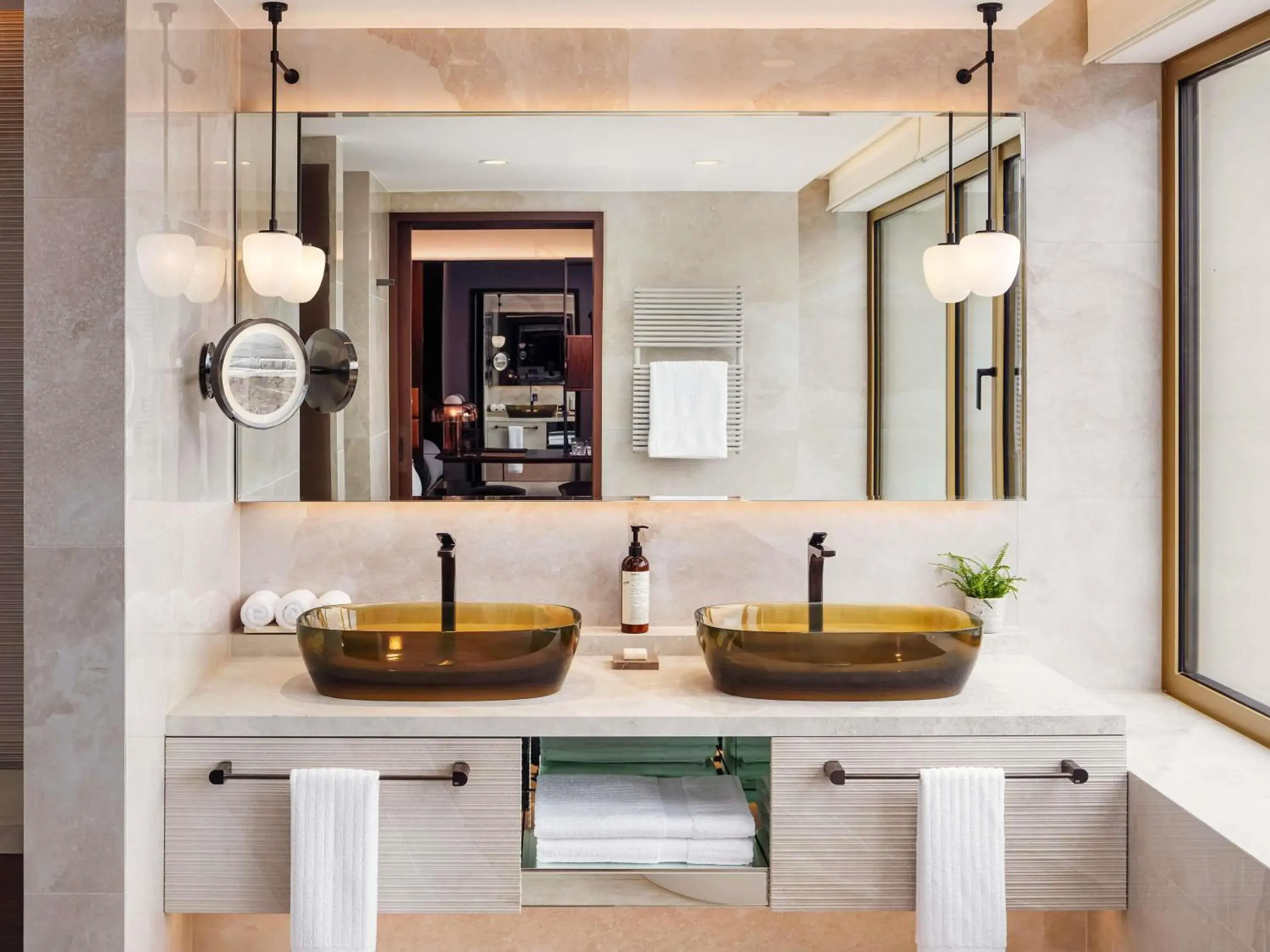 Bedroom in Fairmont Golden Prague Bedroom in Fairmont Golden Prague