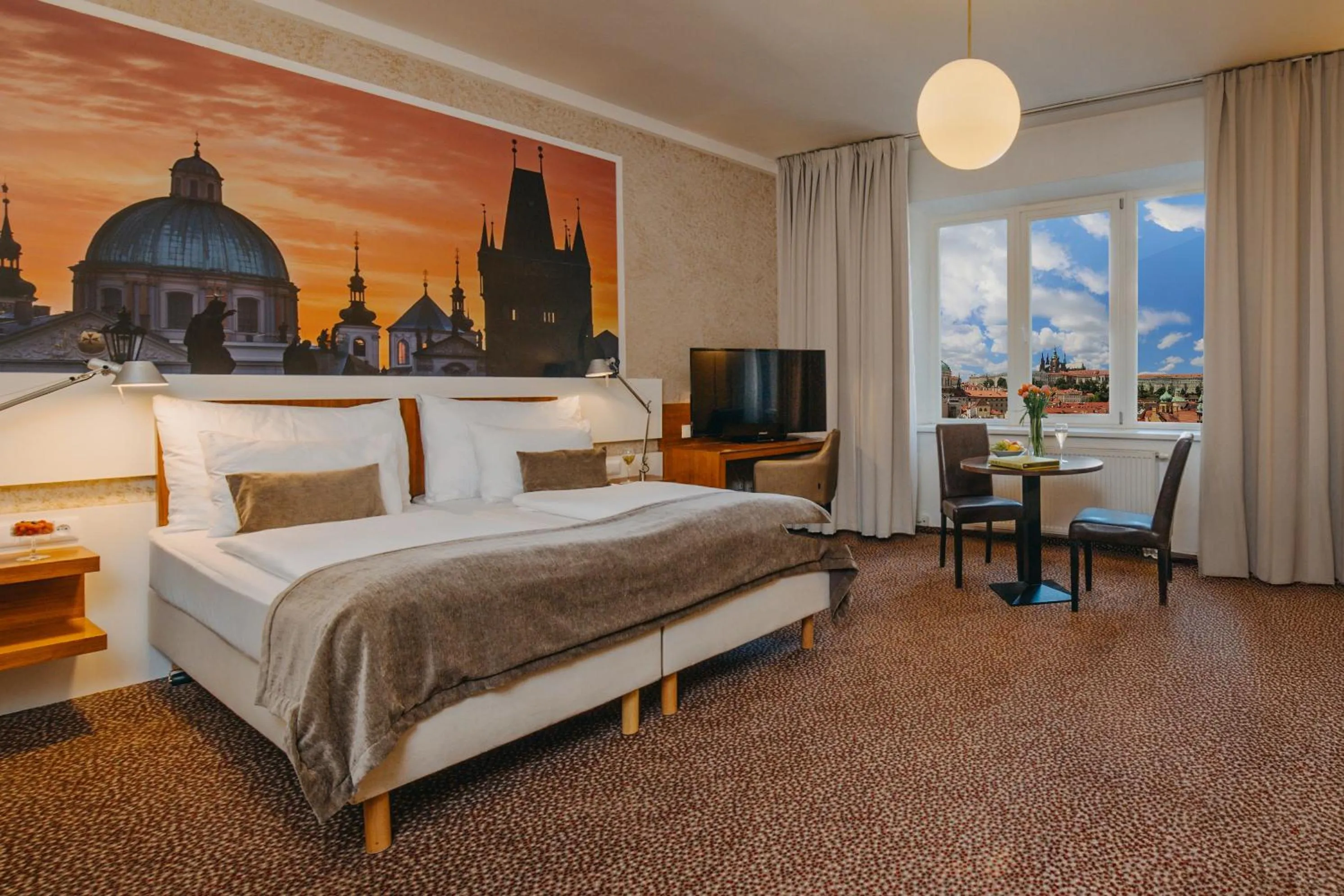 Bedroom, Bed in Metropolitan Old Town Hotel - Czech Leading Hotels