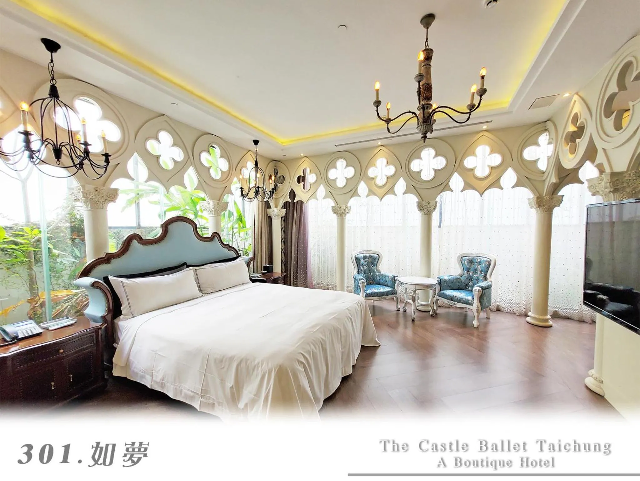 Bed in Villa ballet