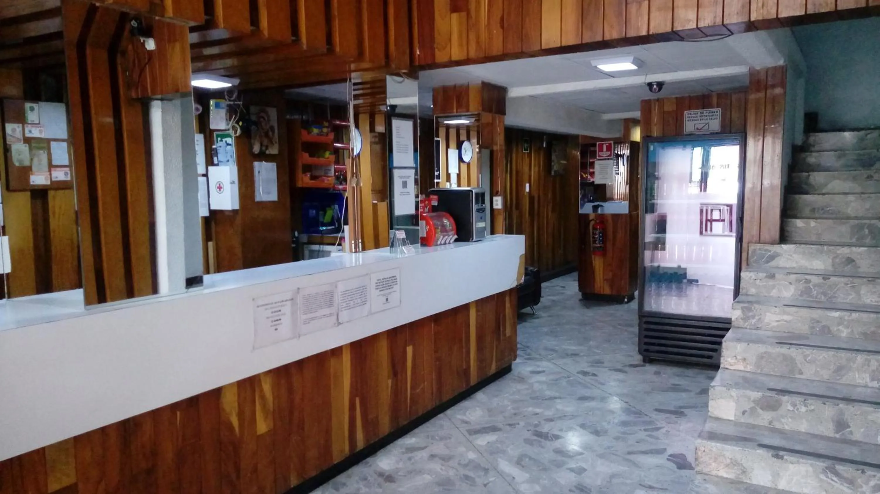 Lobby or reception in Hotel Patria