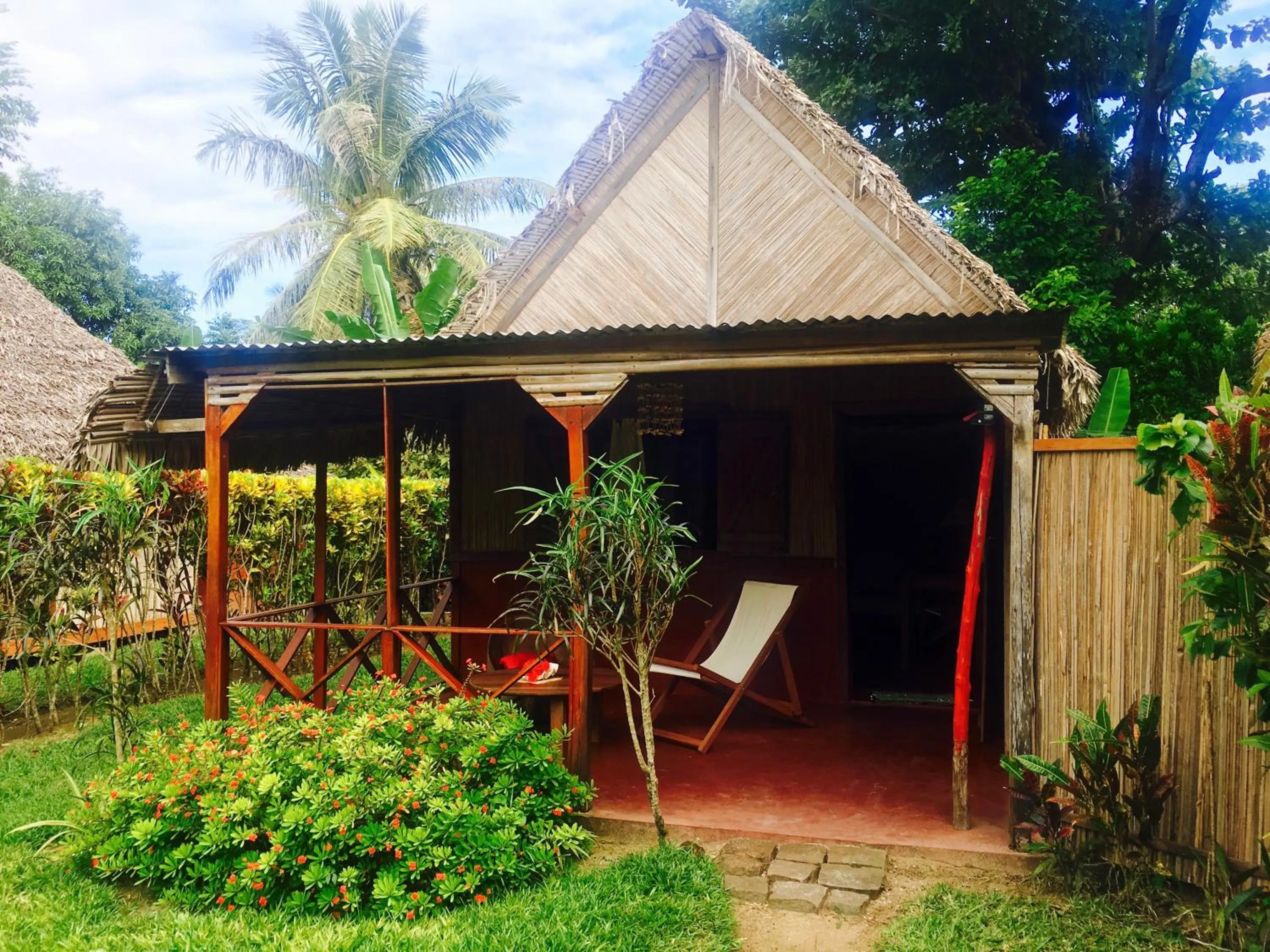 Garden in Chez Nath