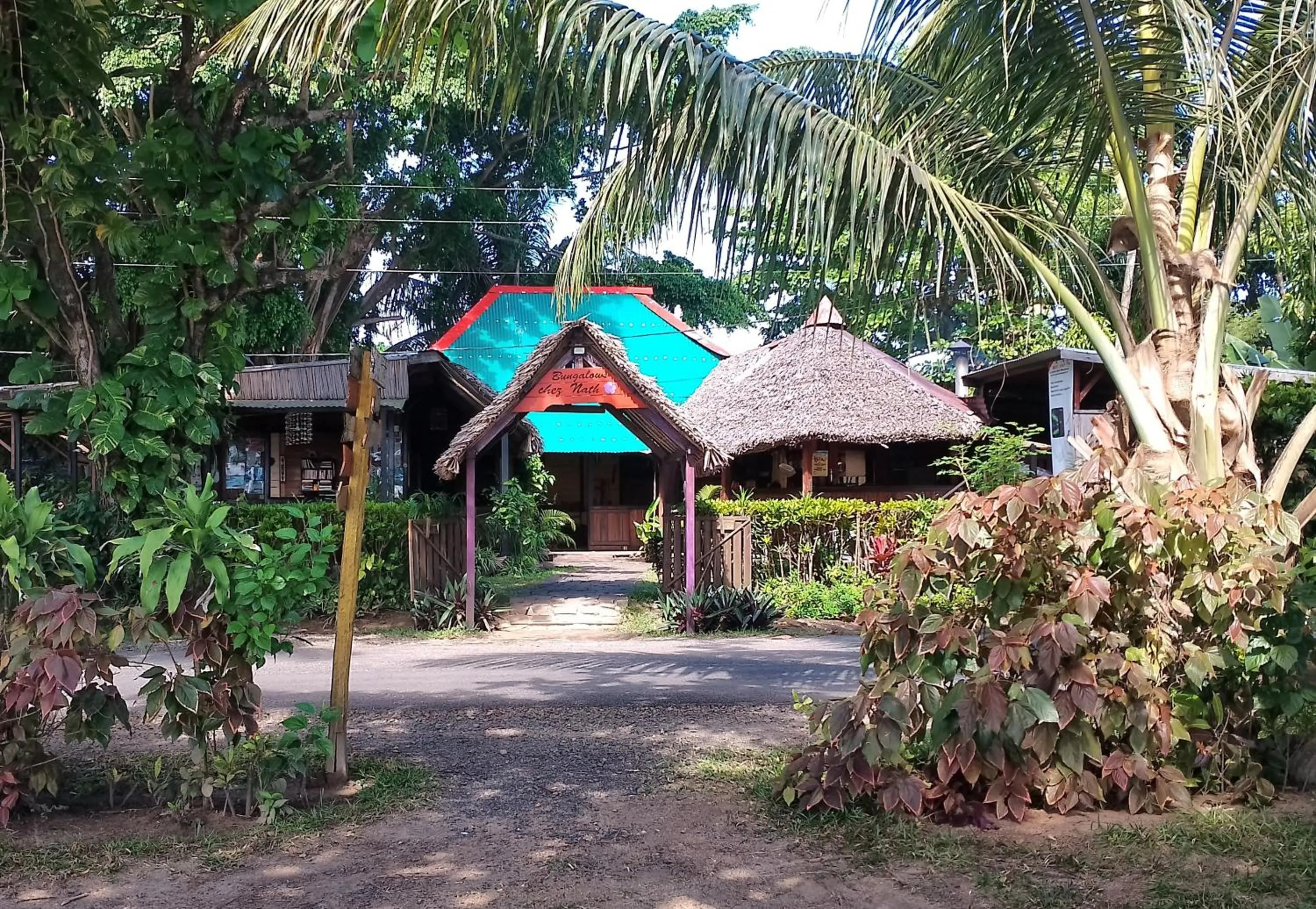 Garden in Chez Nath