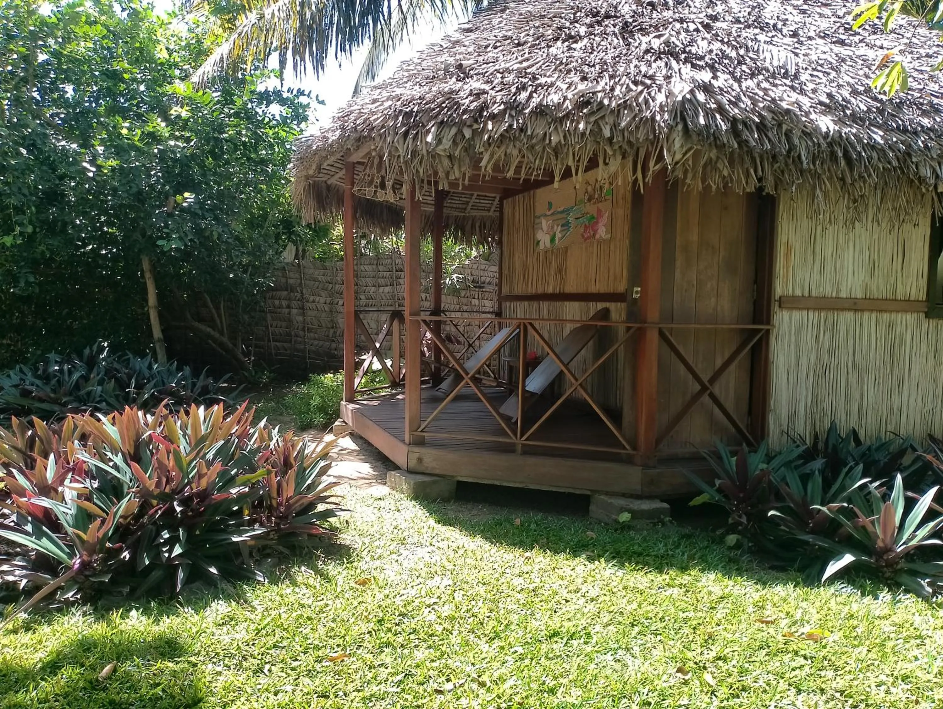 Garden in Chez Nath