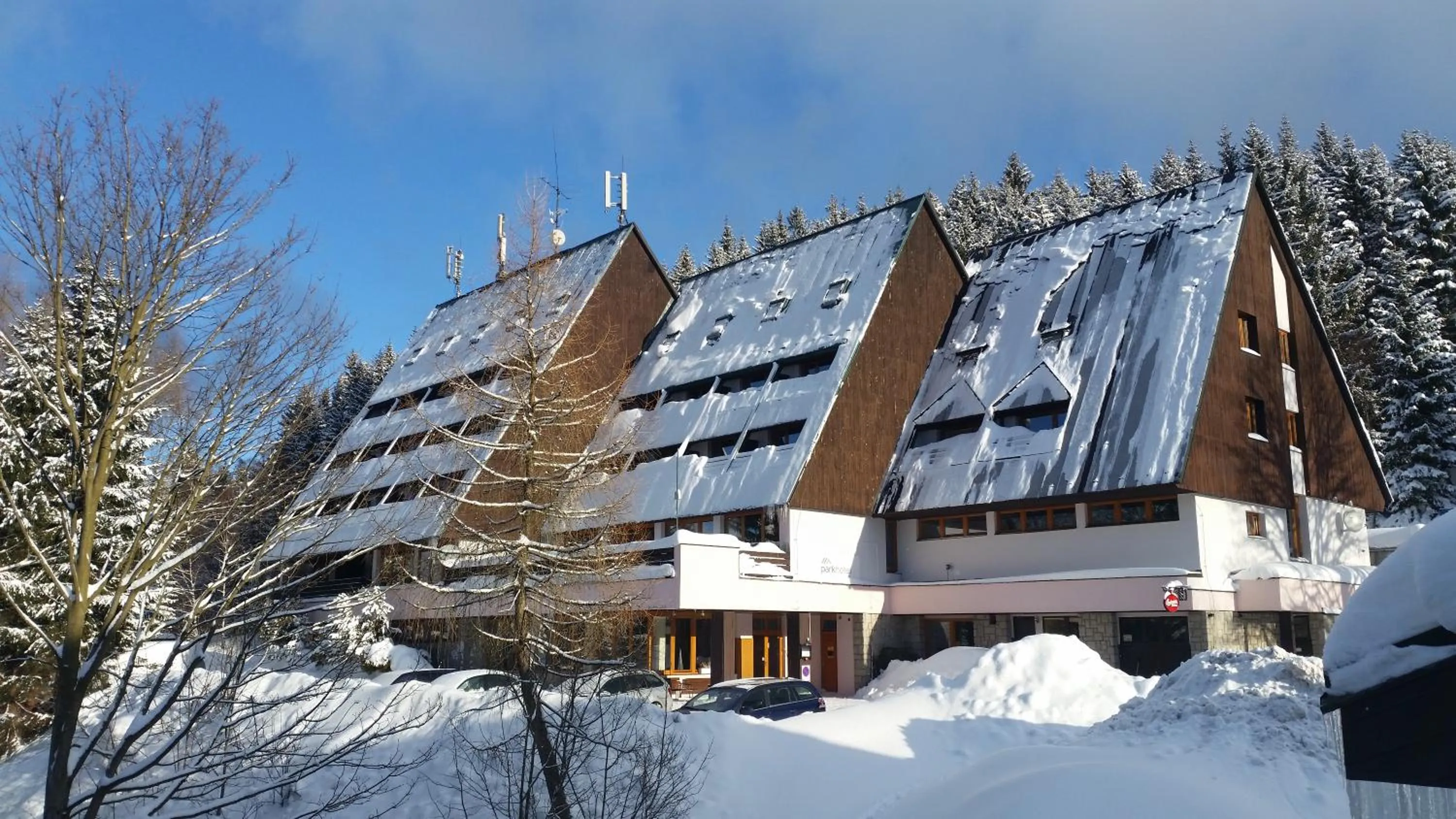 Property building in Parkhotel Harrachov