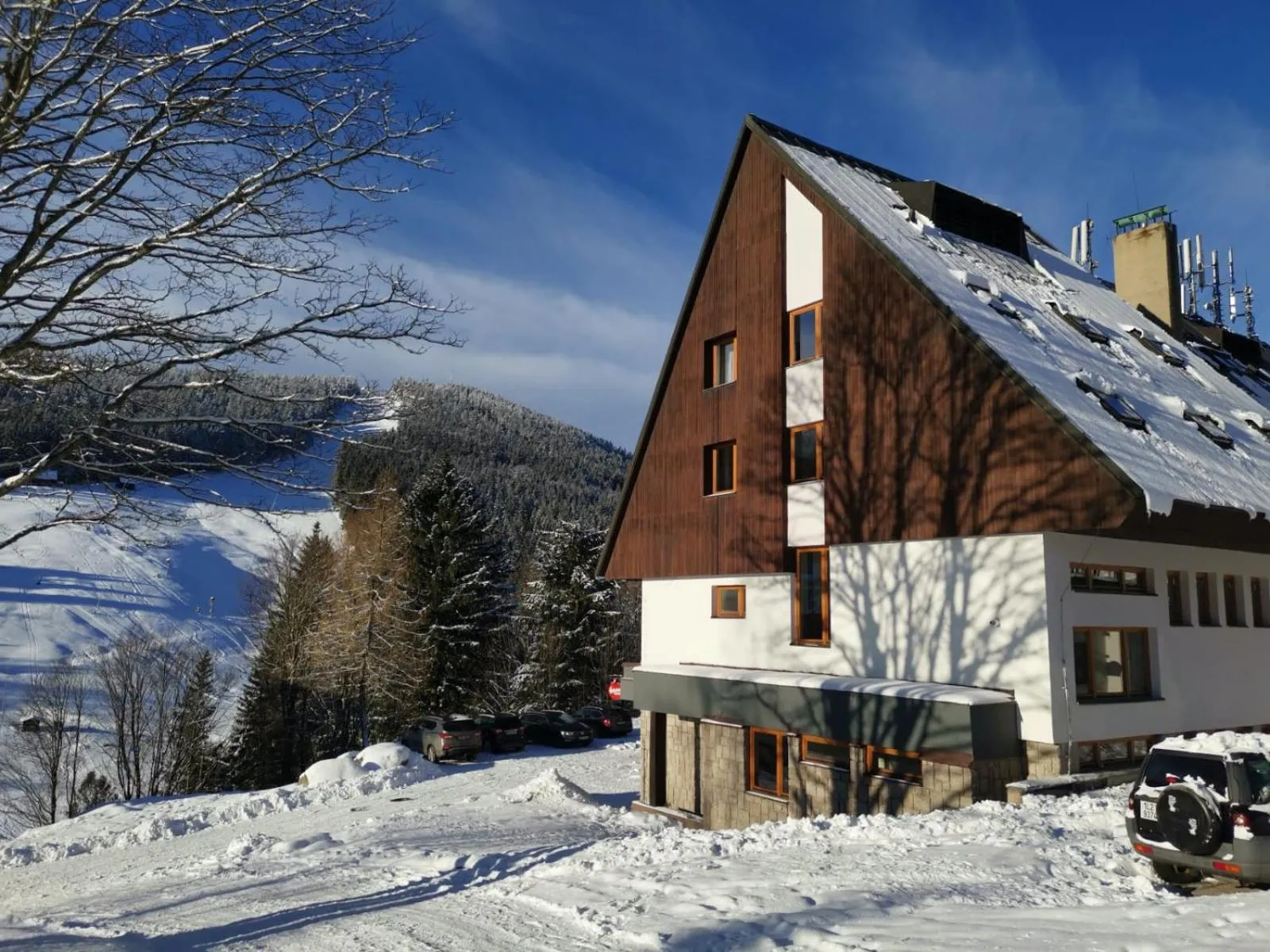 Property building in Parkhotel Harrachov