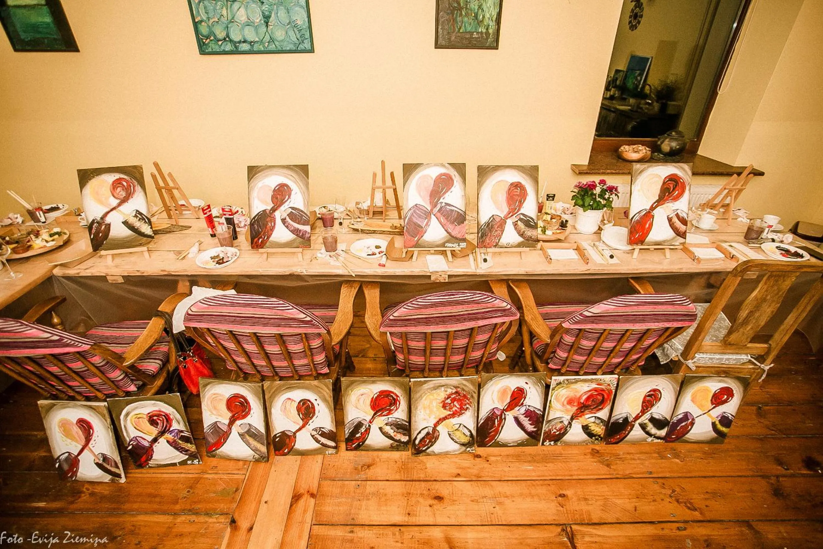 Seating area in Lindenhoff