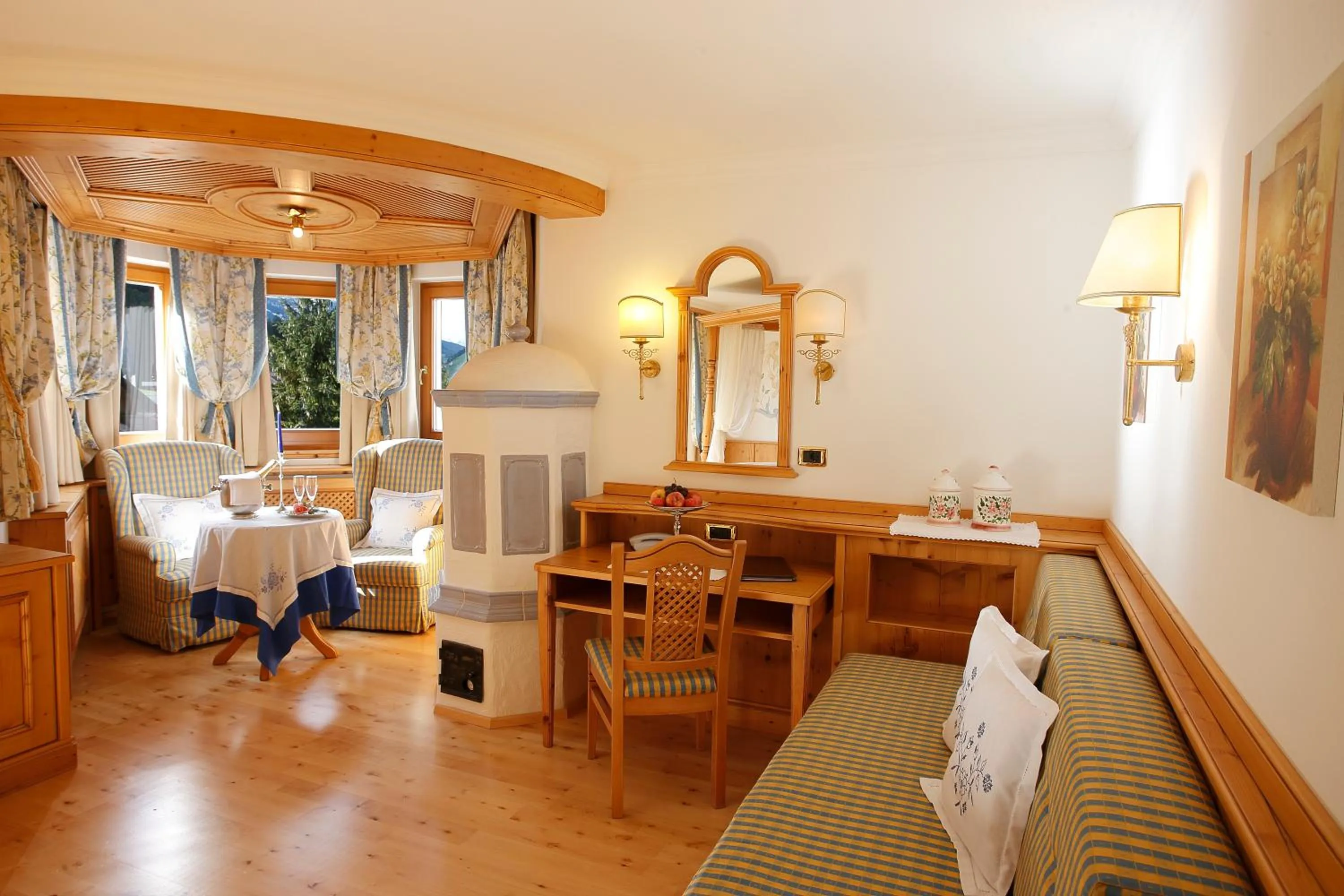 Area and facilities in Hotel Al Sonnenhof