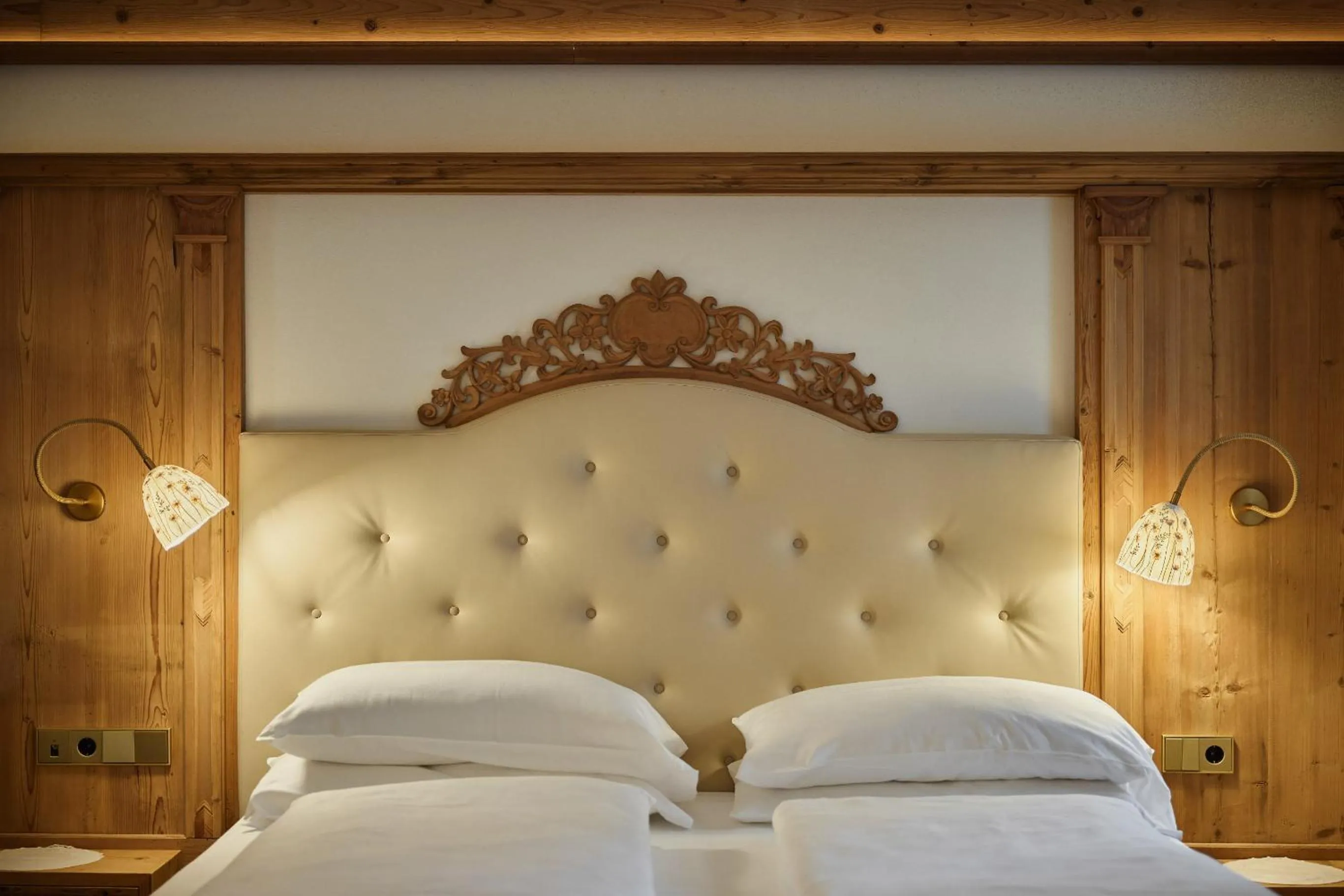 Bed in Hotel Al Sonnenhof