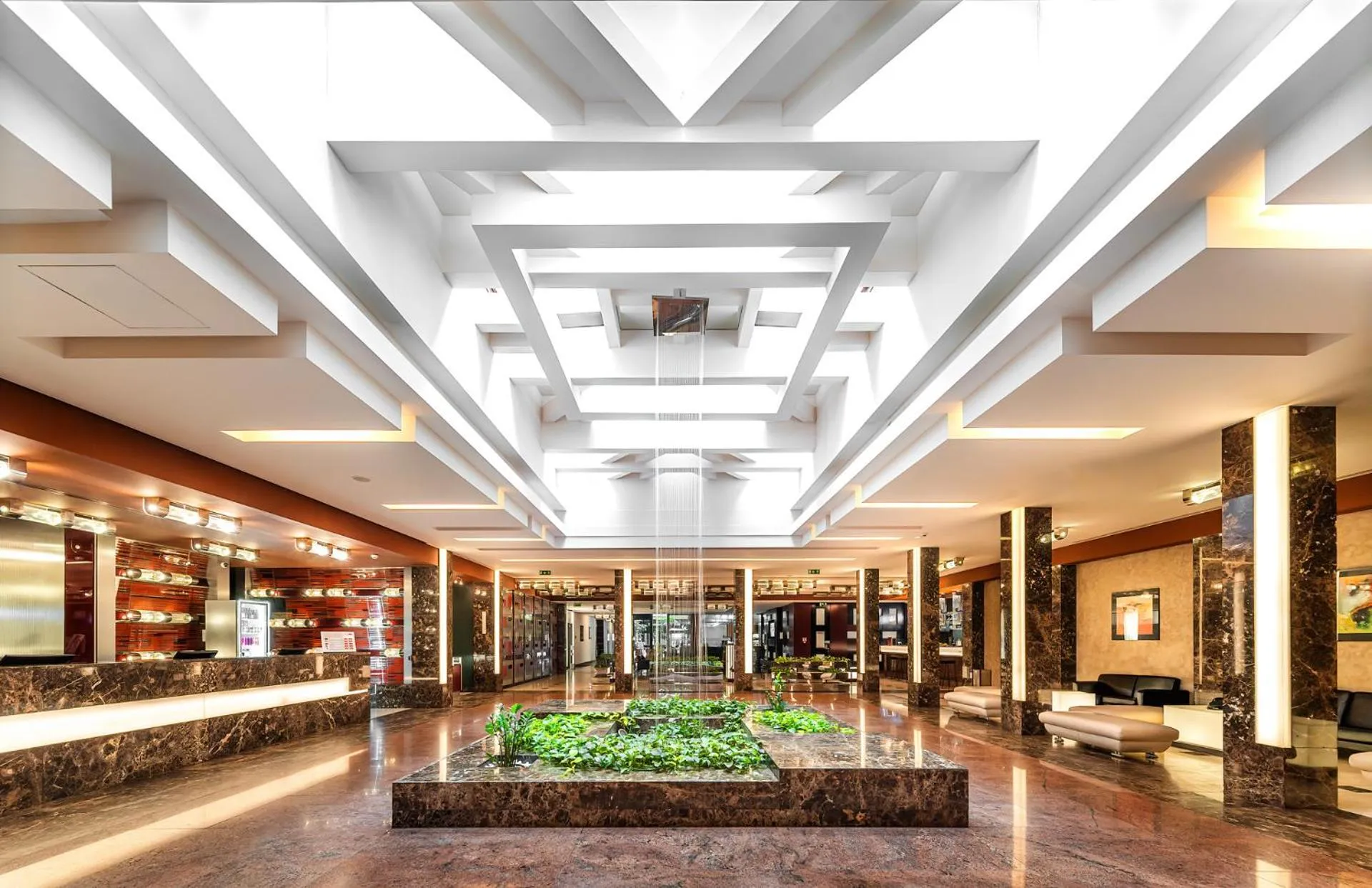 Lobby or reception in Grand Majestic Hotel Prague