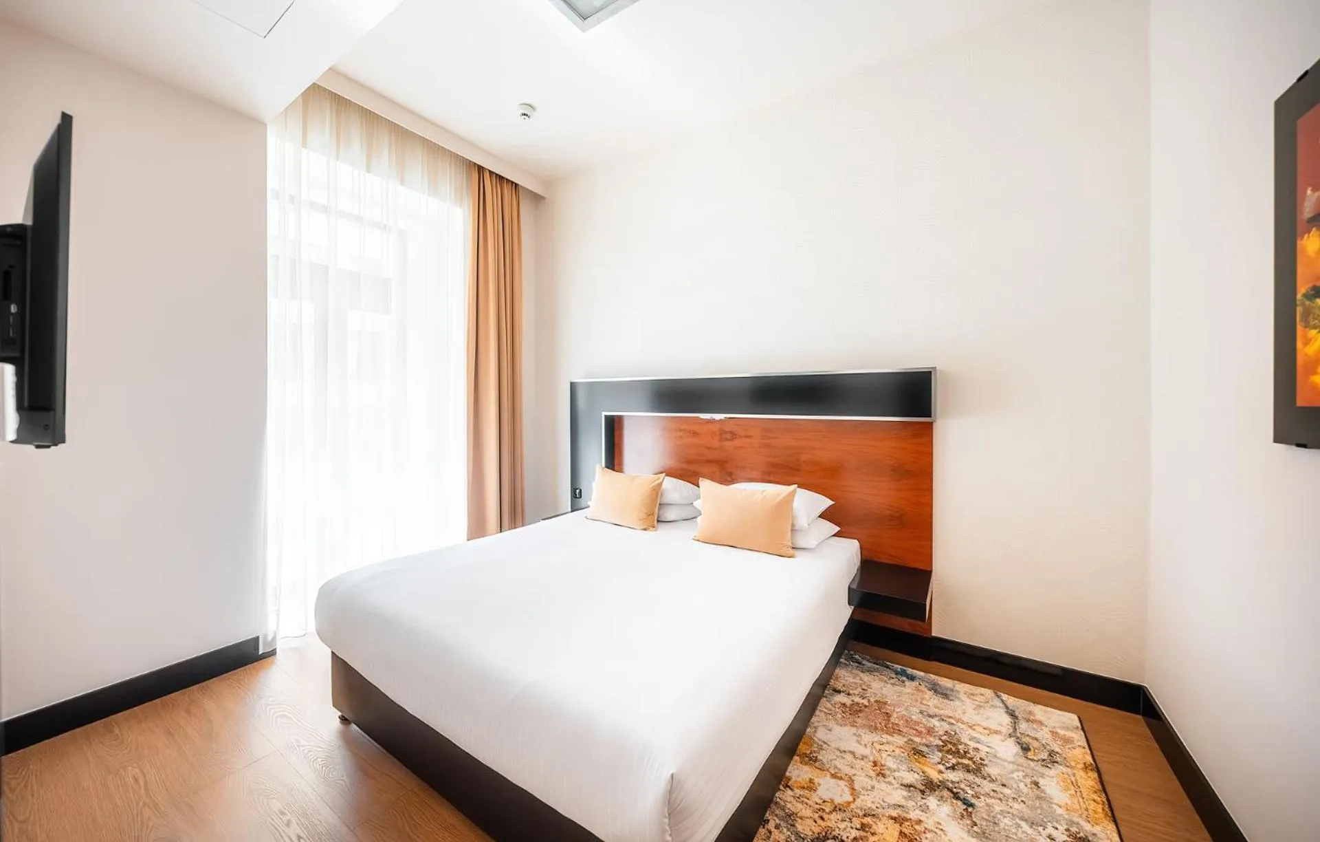 Bedroom, Bed in Grand Majestic Hotel Prague