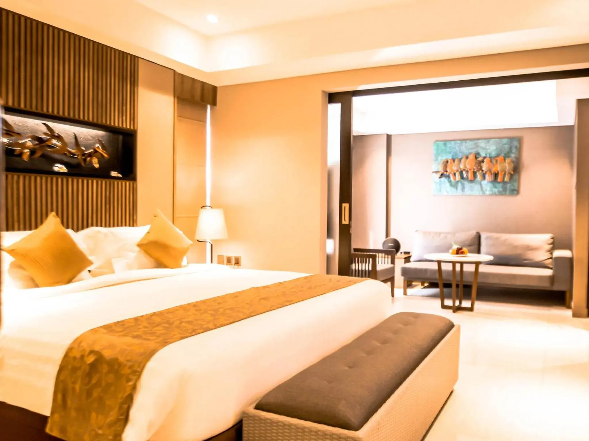 Bed in The Nest Hotel Nusa Dua Bed in The Nest Hotel Nusa Dua