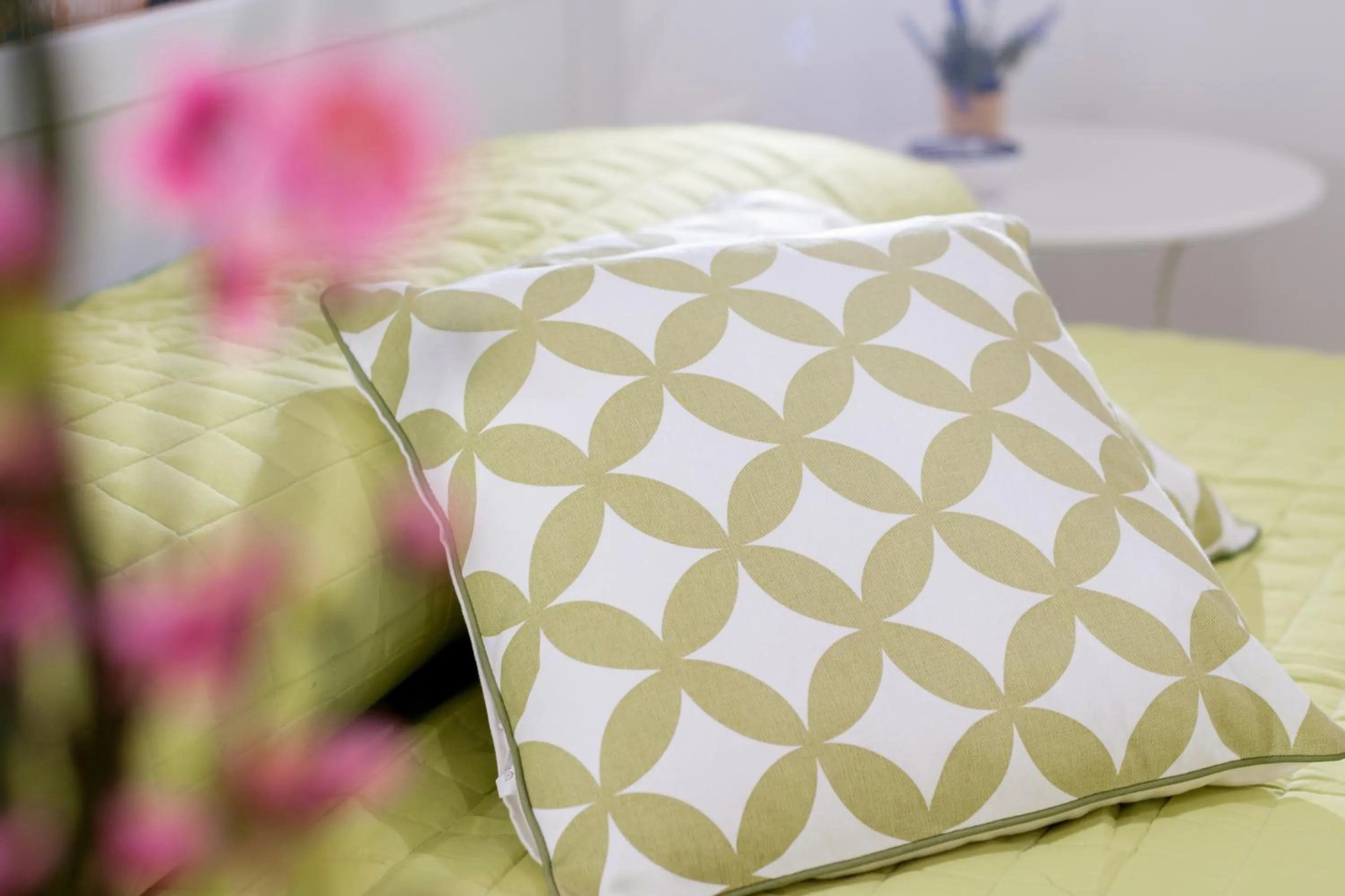 Decorative detail, Bed in B&B Ponticello