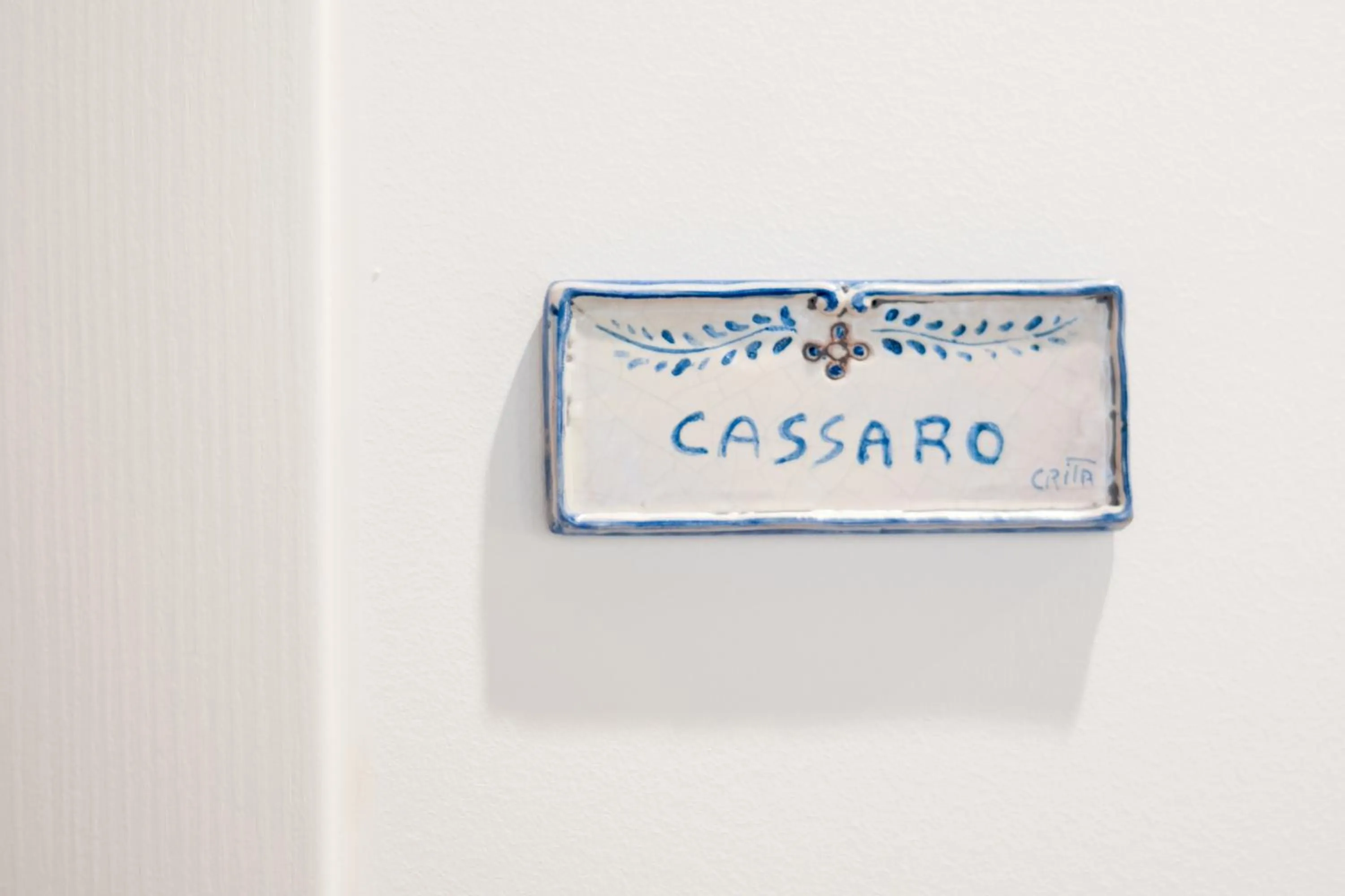 Decorative detail in B&B Ponticello